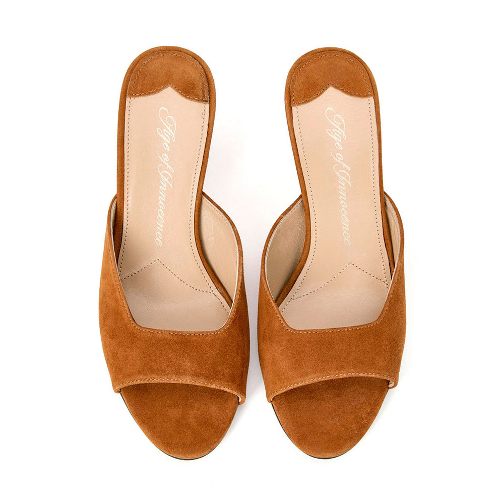 Felicity Camel Mules Mules Age of Innocence Women
