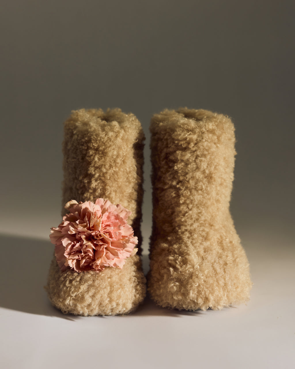 Yuki Midi Beige Boots