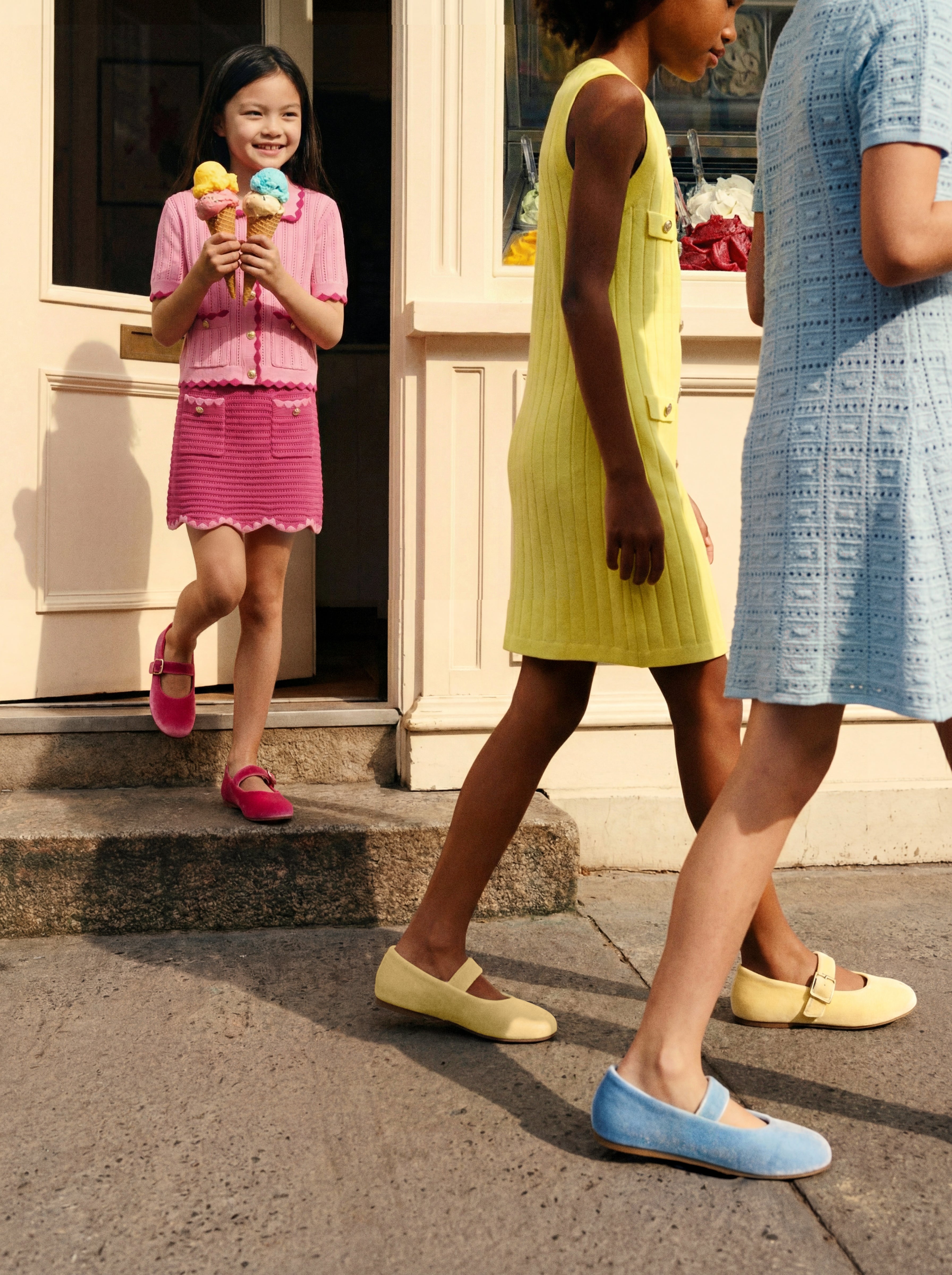 Sydney Yellow Flats Shoes Age of Innocence