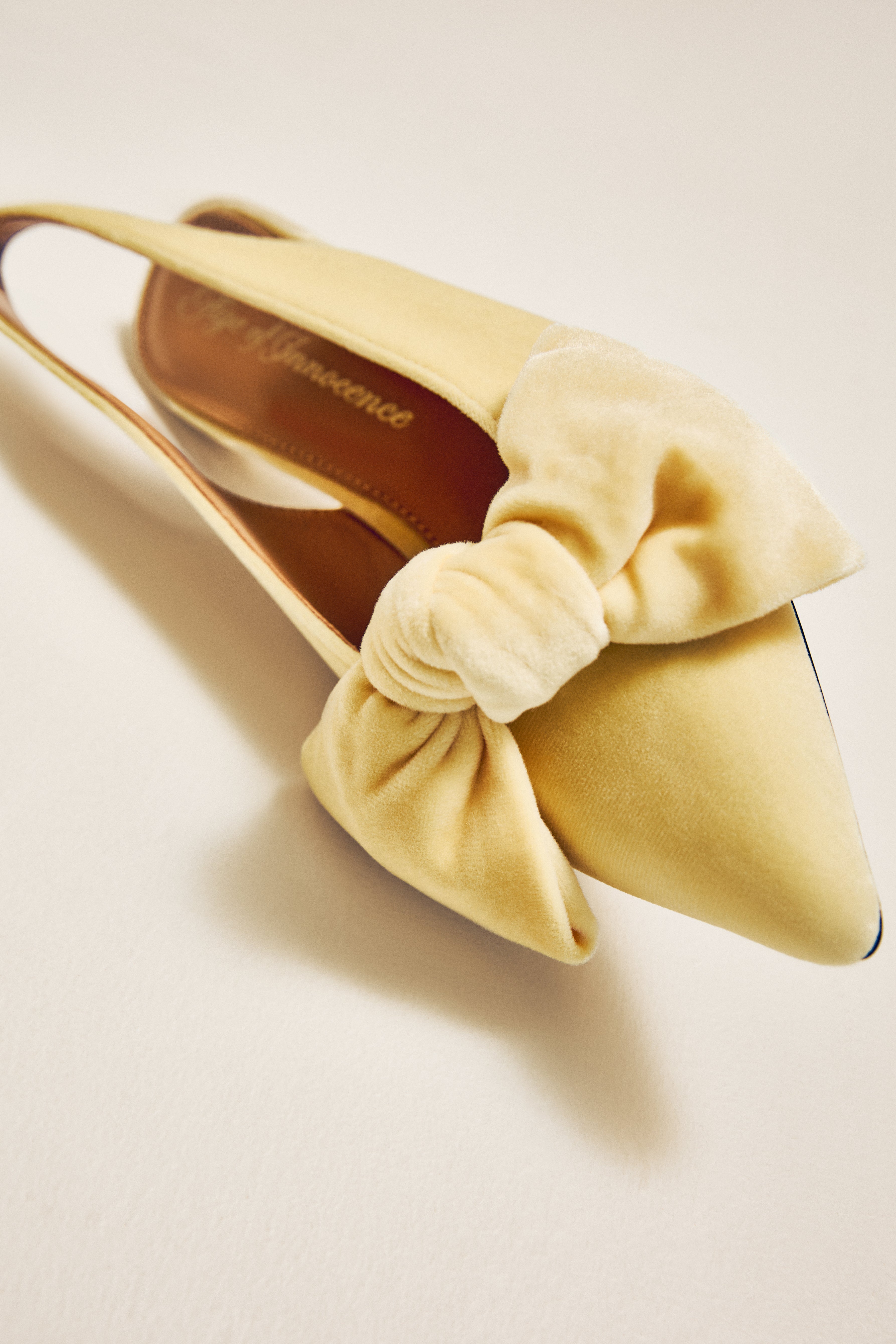 Anita Yellow Mules Mules Age of Innocence Women