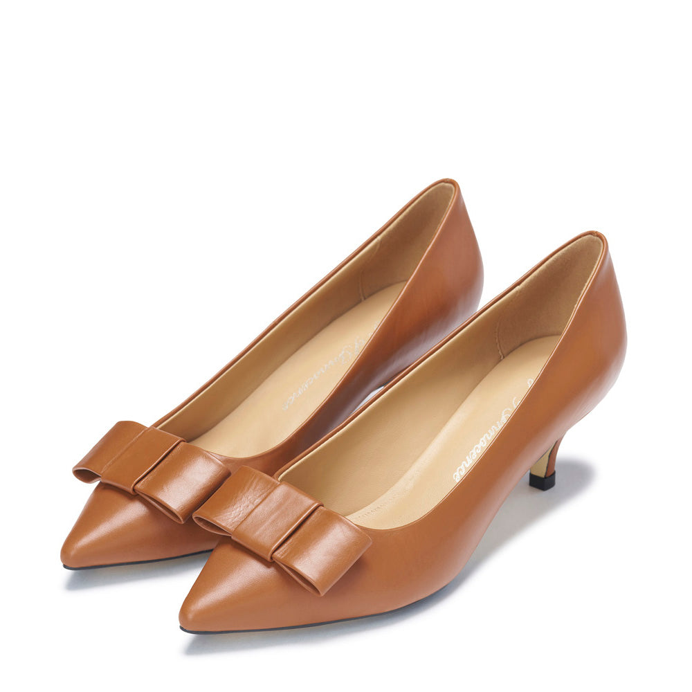 Jacqueline Leather Camel Shoes Shoes Age of Innocence Women
