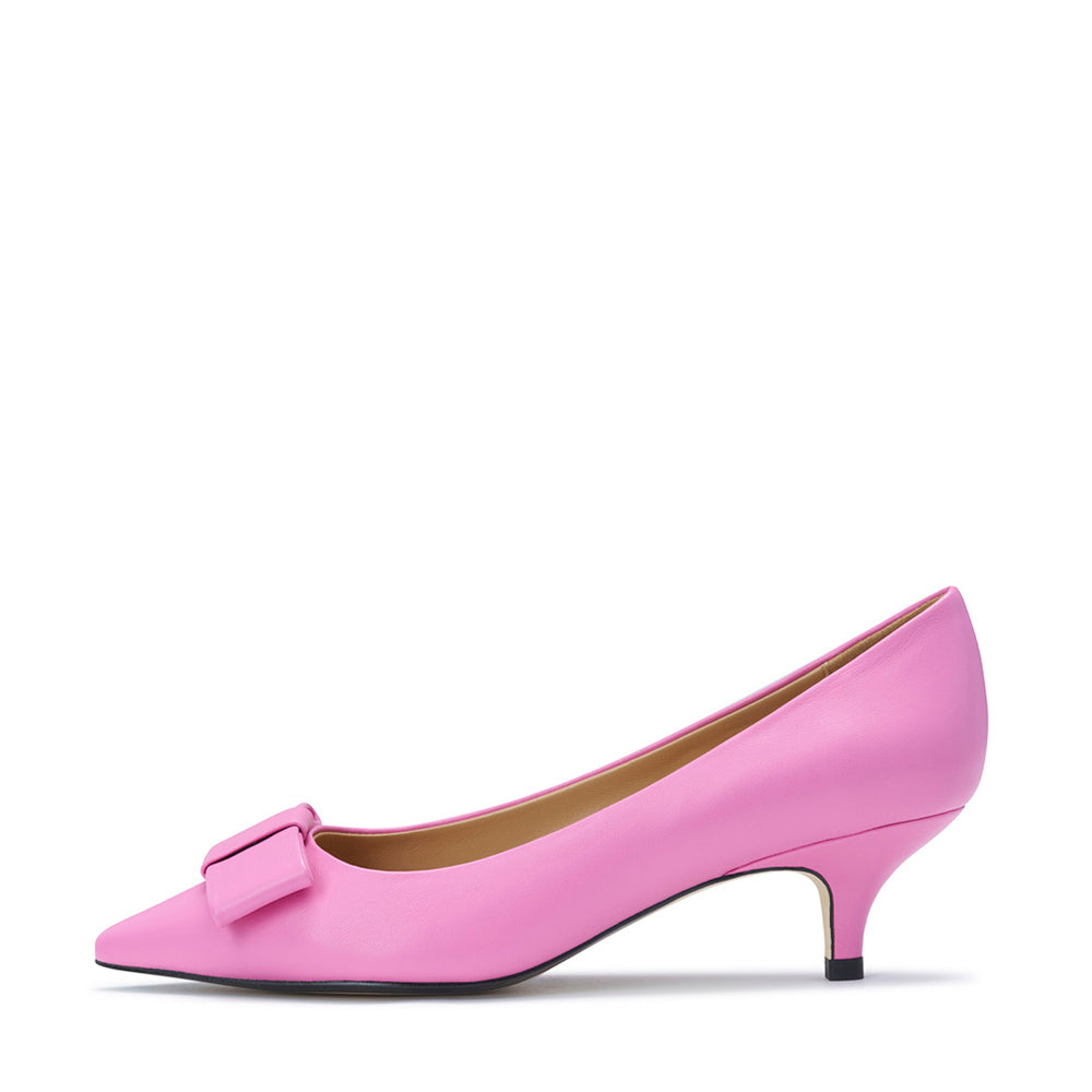 Jacqueline Leather Fuchsia Shoes by Age of Innocence