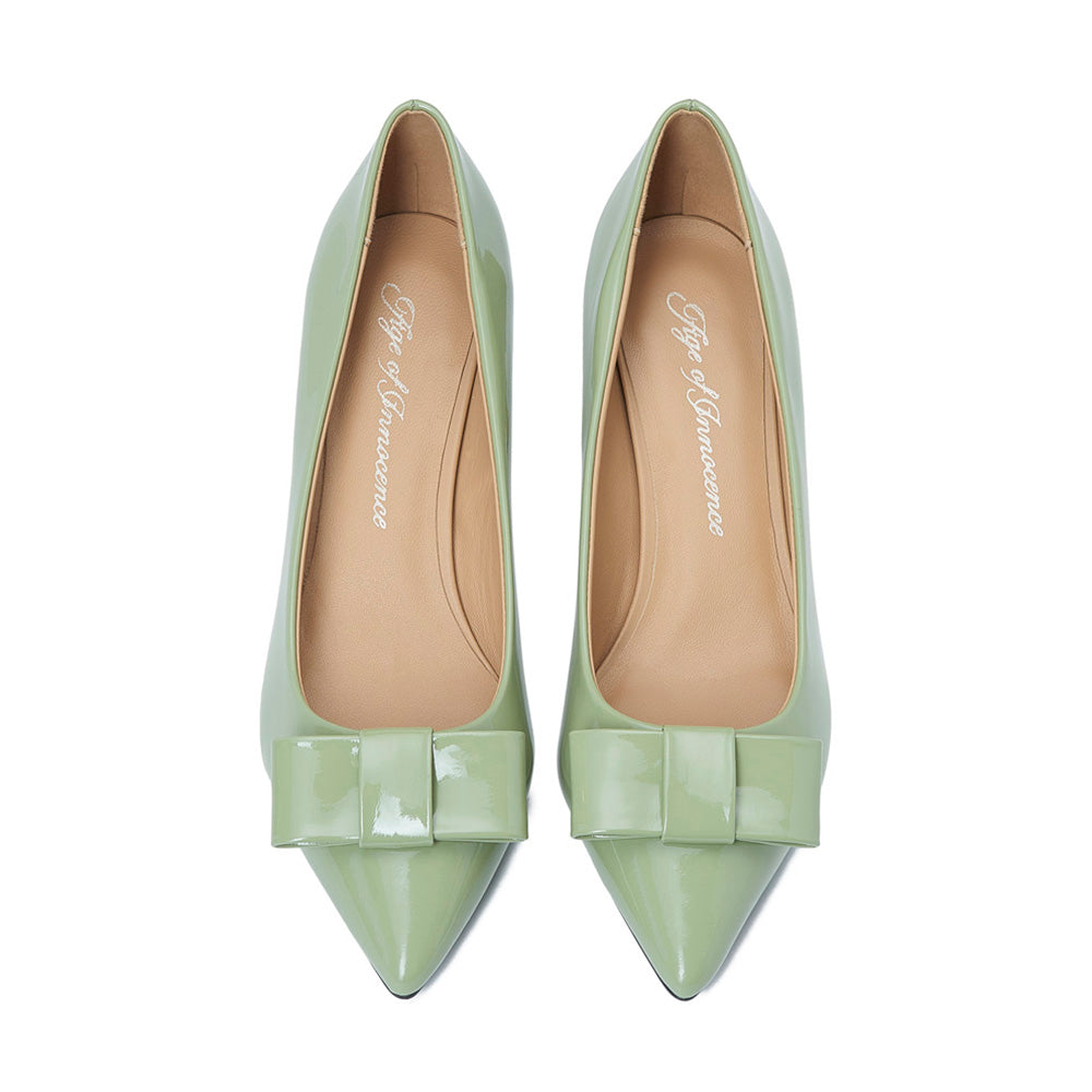 Jacqueline PL Khaki Shoes by Age of Innocence