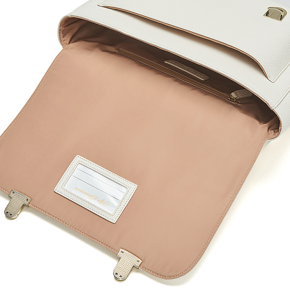 Boston White Schoolbag Schoolbag Age of Innocence