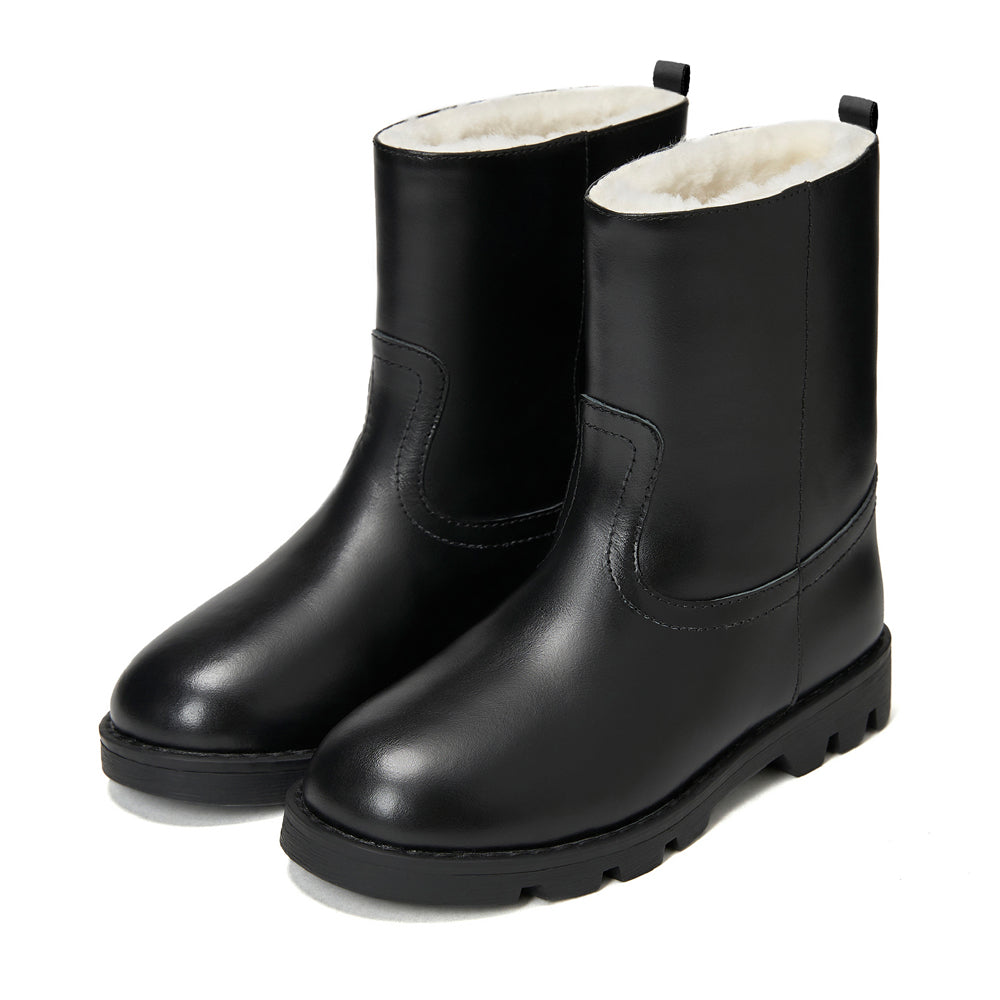 Carine Black Boots Boots Age of Innocence