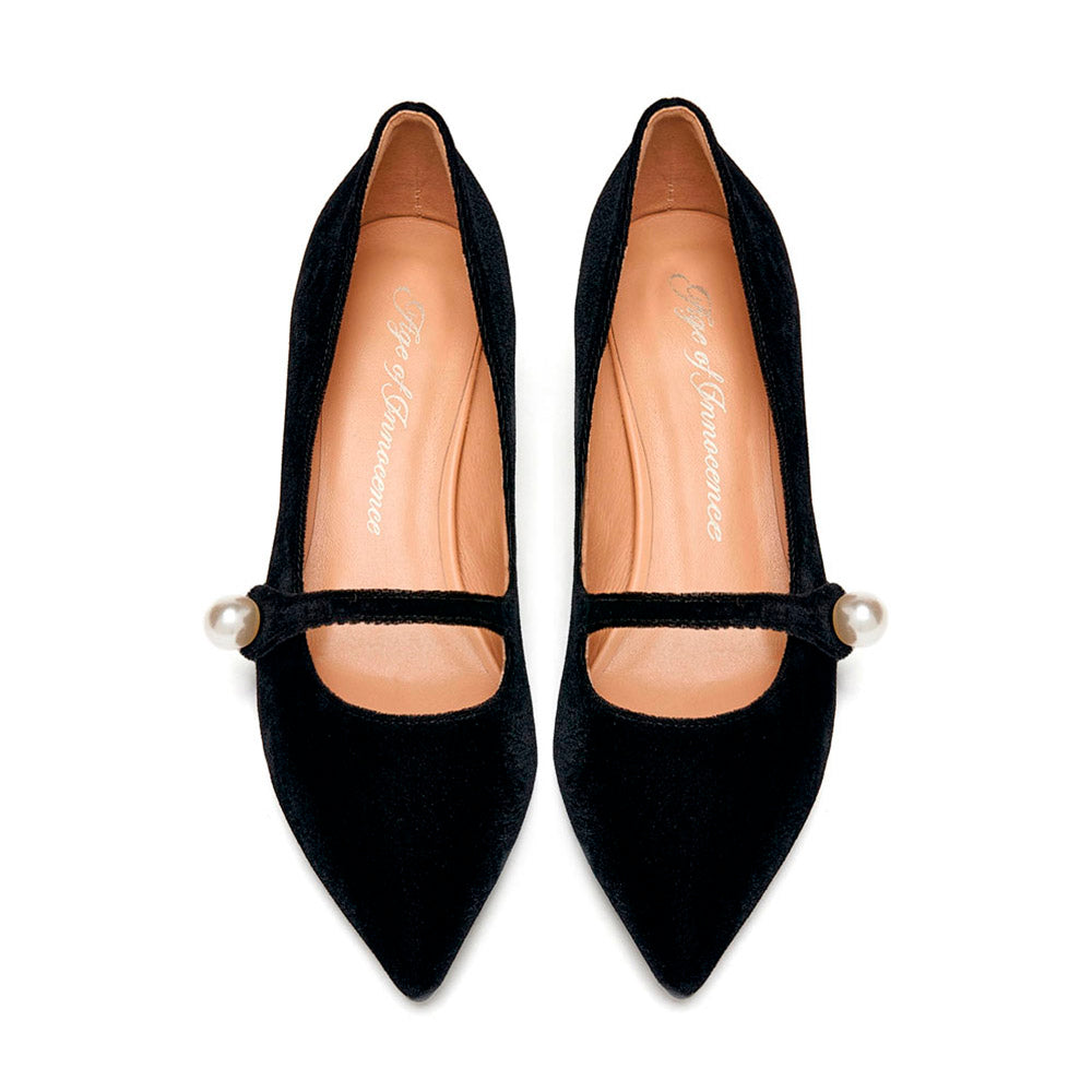 Gilda Black Shoes Shoes Age of Innocence Women