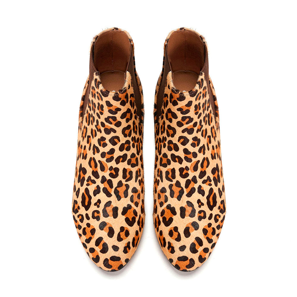 Alba Animal Print Boots by Age of Innocence