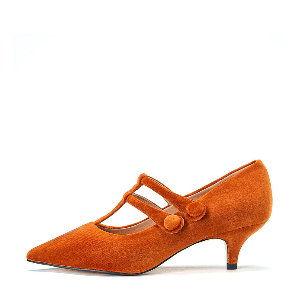 Colette Ochre Shoes by Age of Innocence