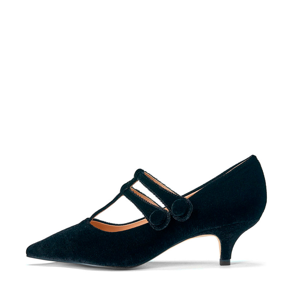 Colette Black Shoes by Age of Innocence