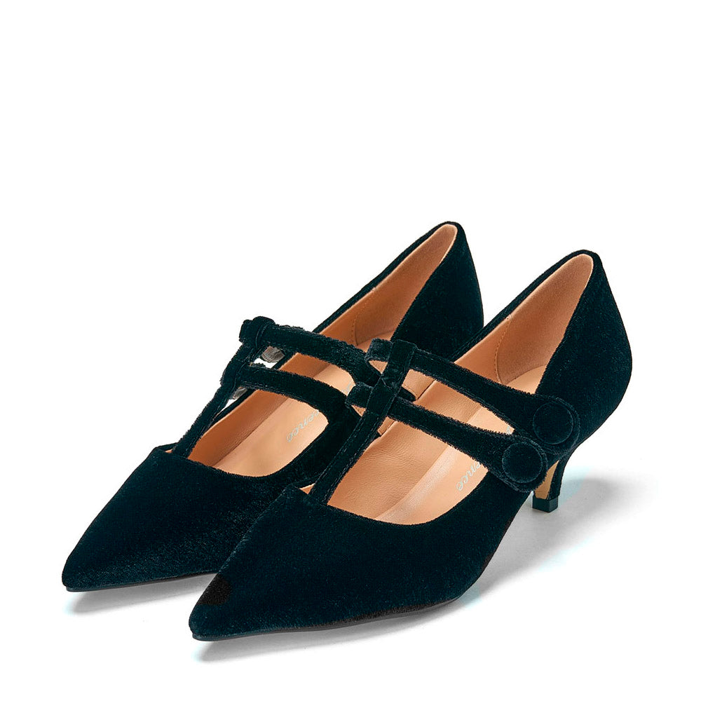 Colette Black Shoes by Age of Innocence