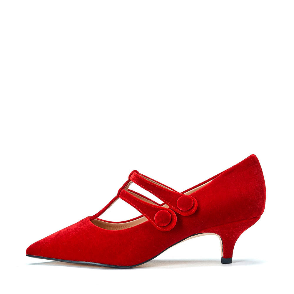 Colette Red Shoes Shoes Age of Innocence Women