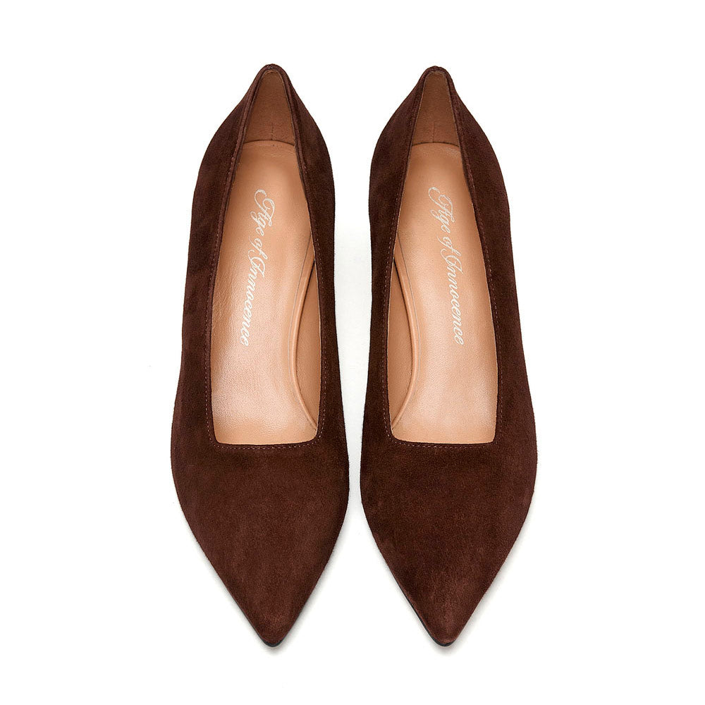 Andrea Chocolate Shoes Shoes Age of Innocence Women