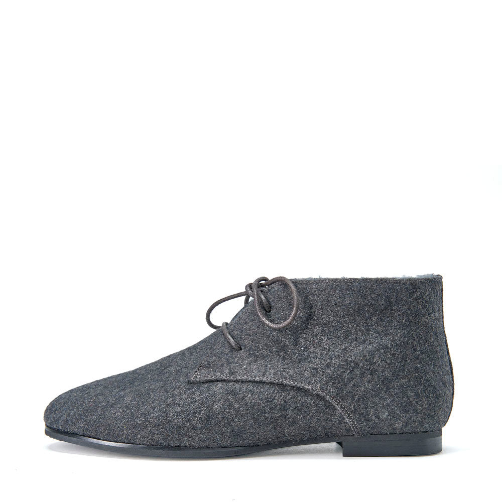 Brooke Wool Grey Boots by Age of Innocence