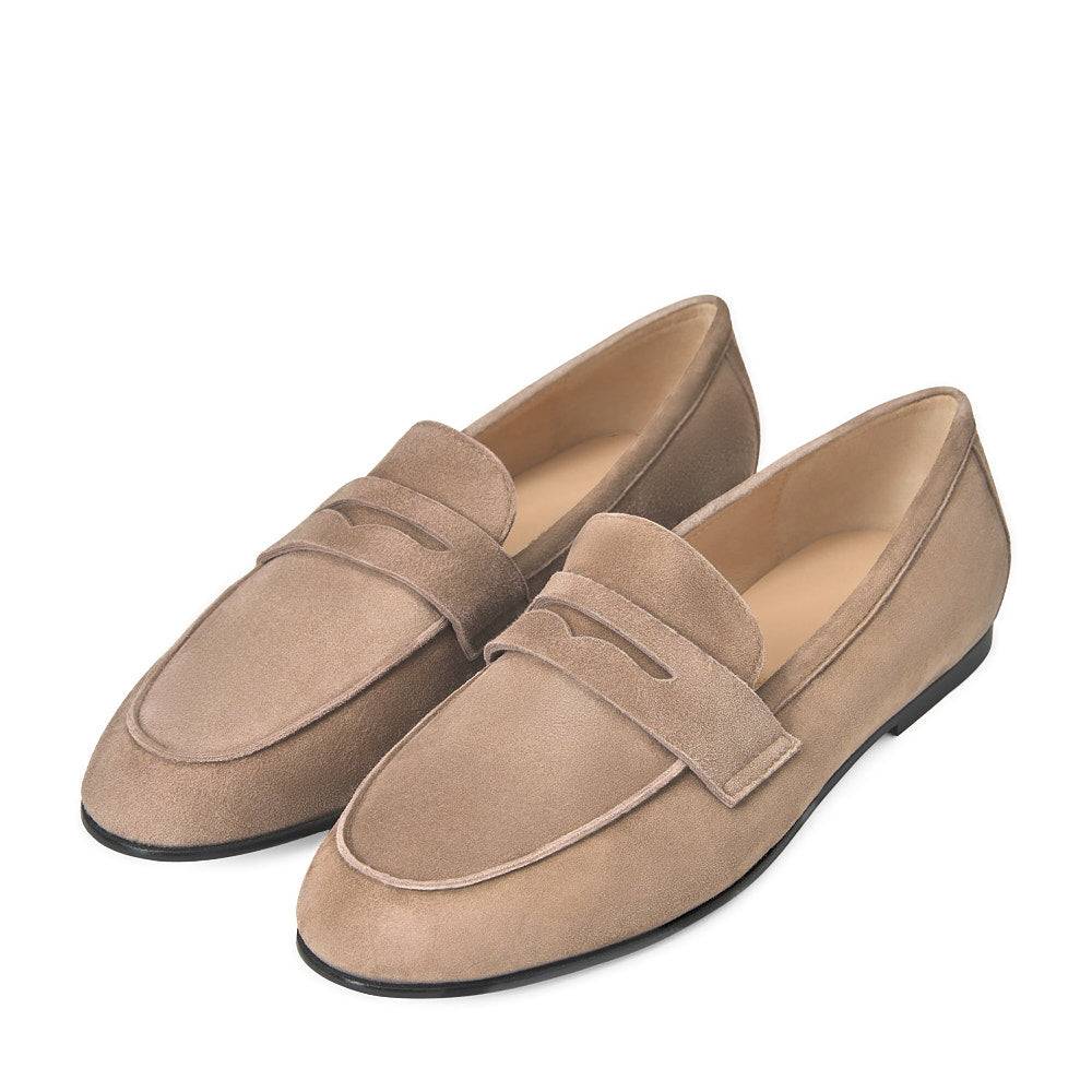 Farley Beige Loafers Loafers Age of Innocence Women