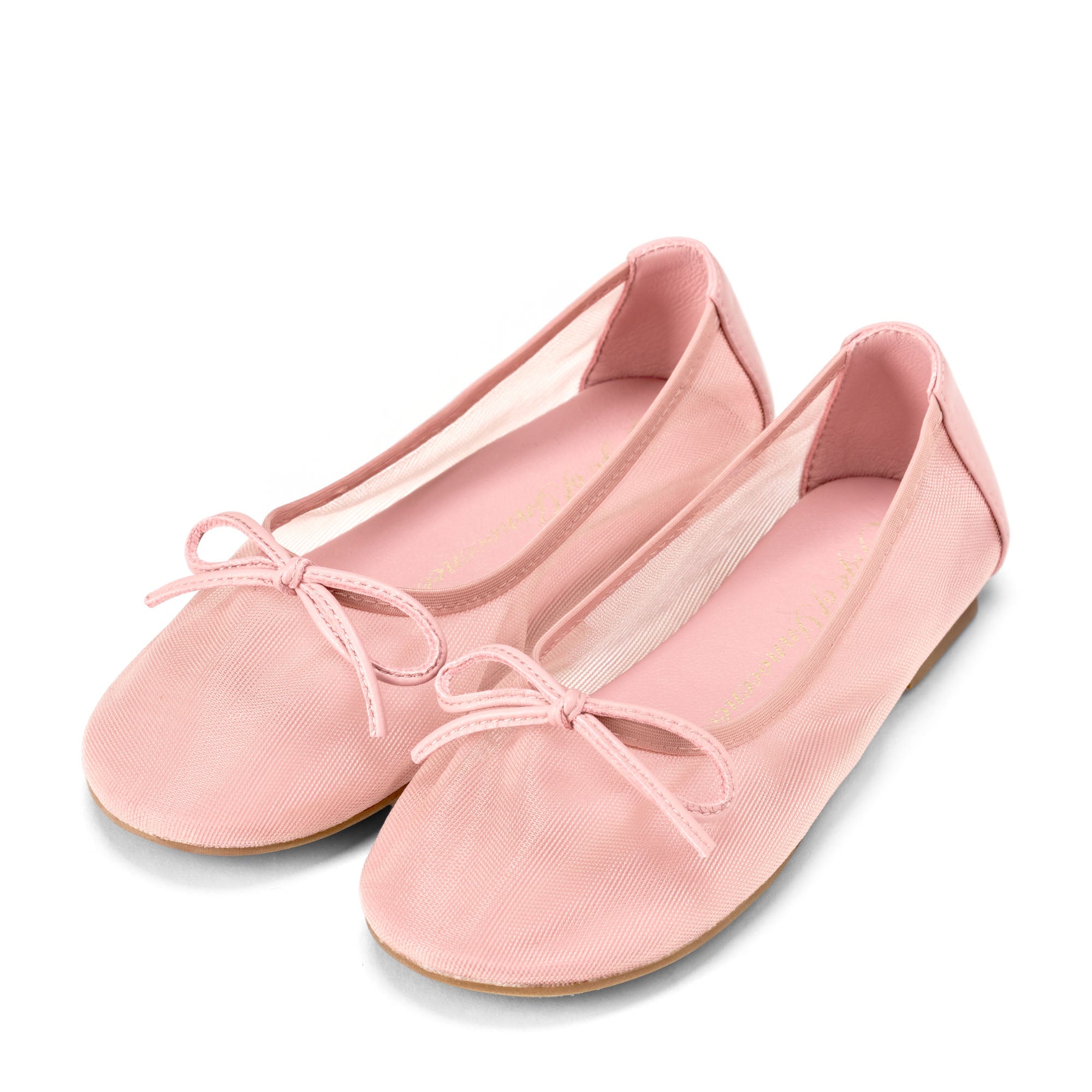 Laurie Pink Flats Shoes Age of Innocence