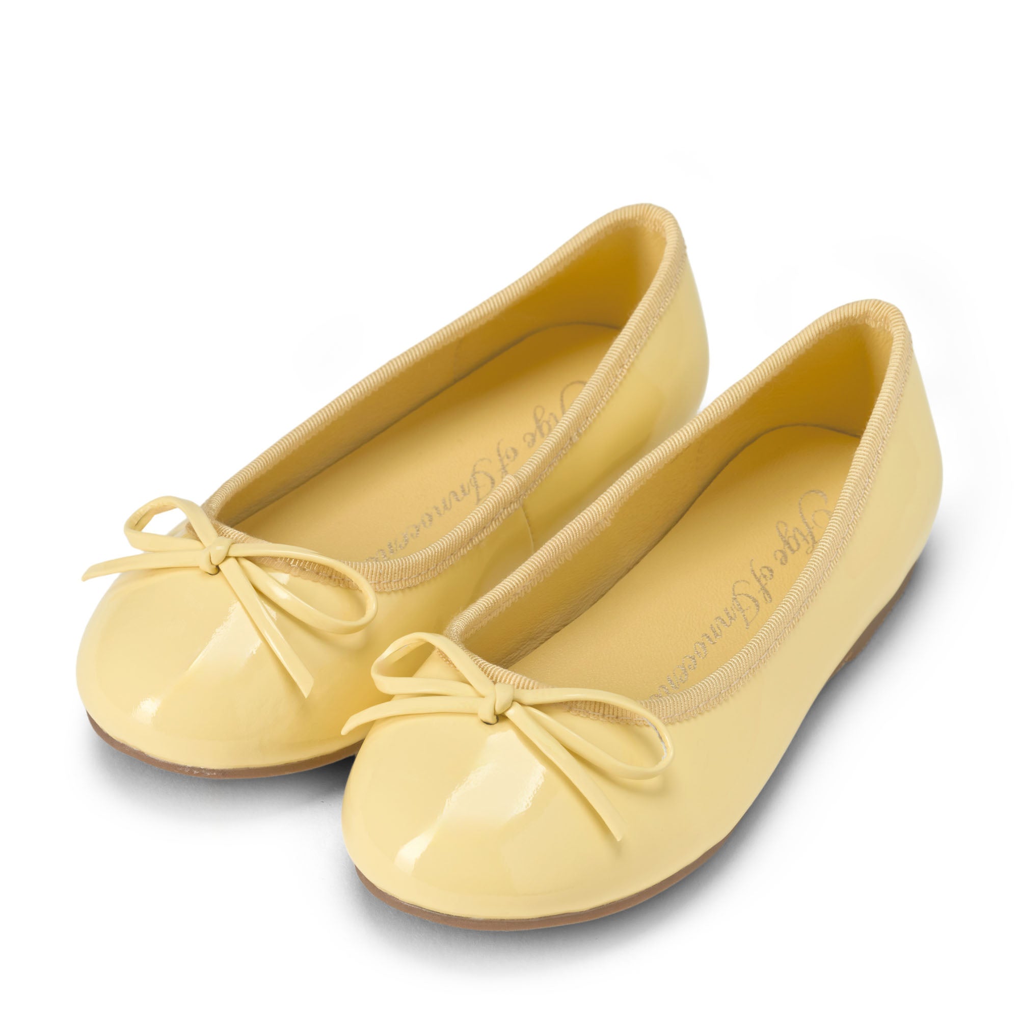 Fannie Yellow Flats Shoes Age of Innocence