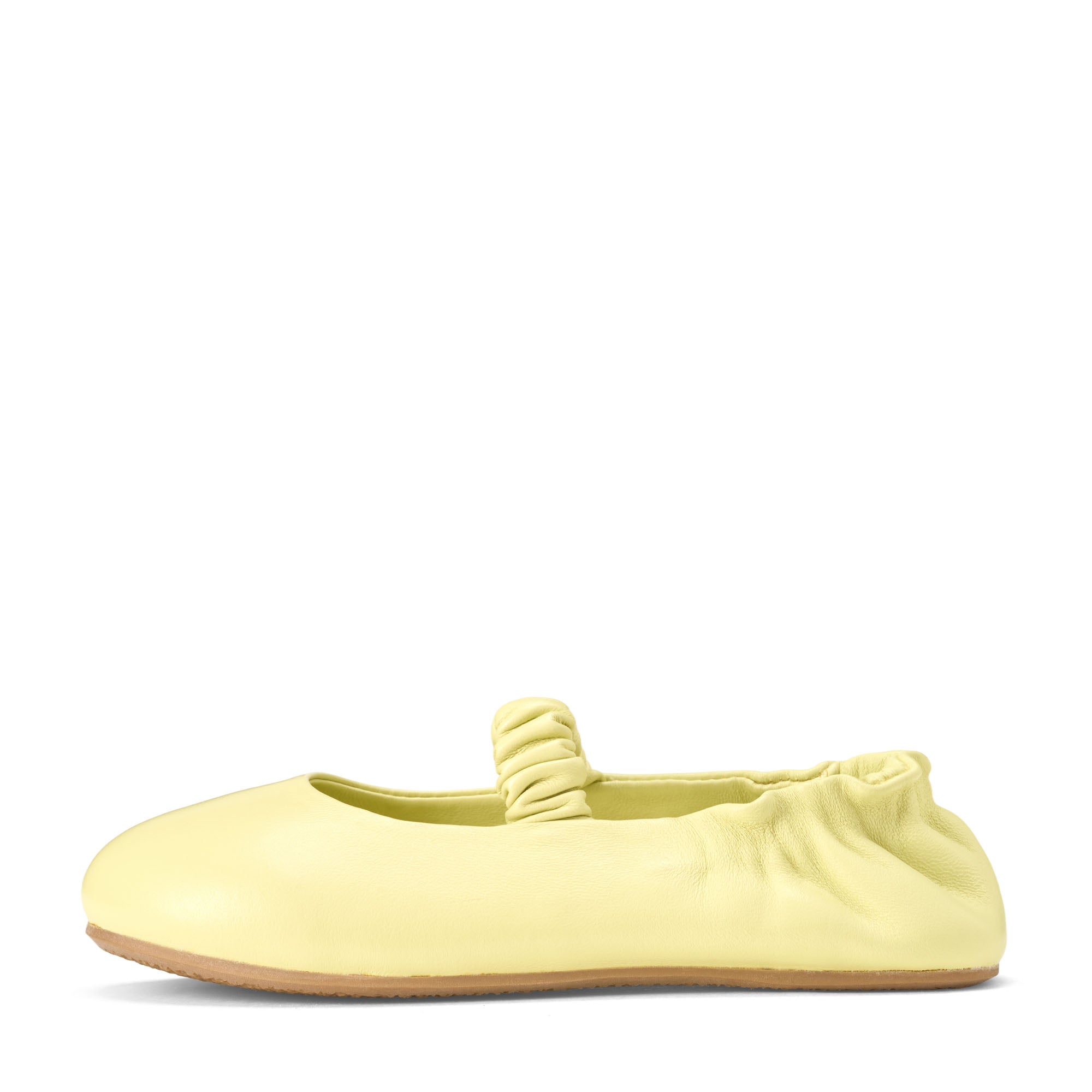 Cecilia Lime Flats Shoes Age of Innocence