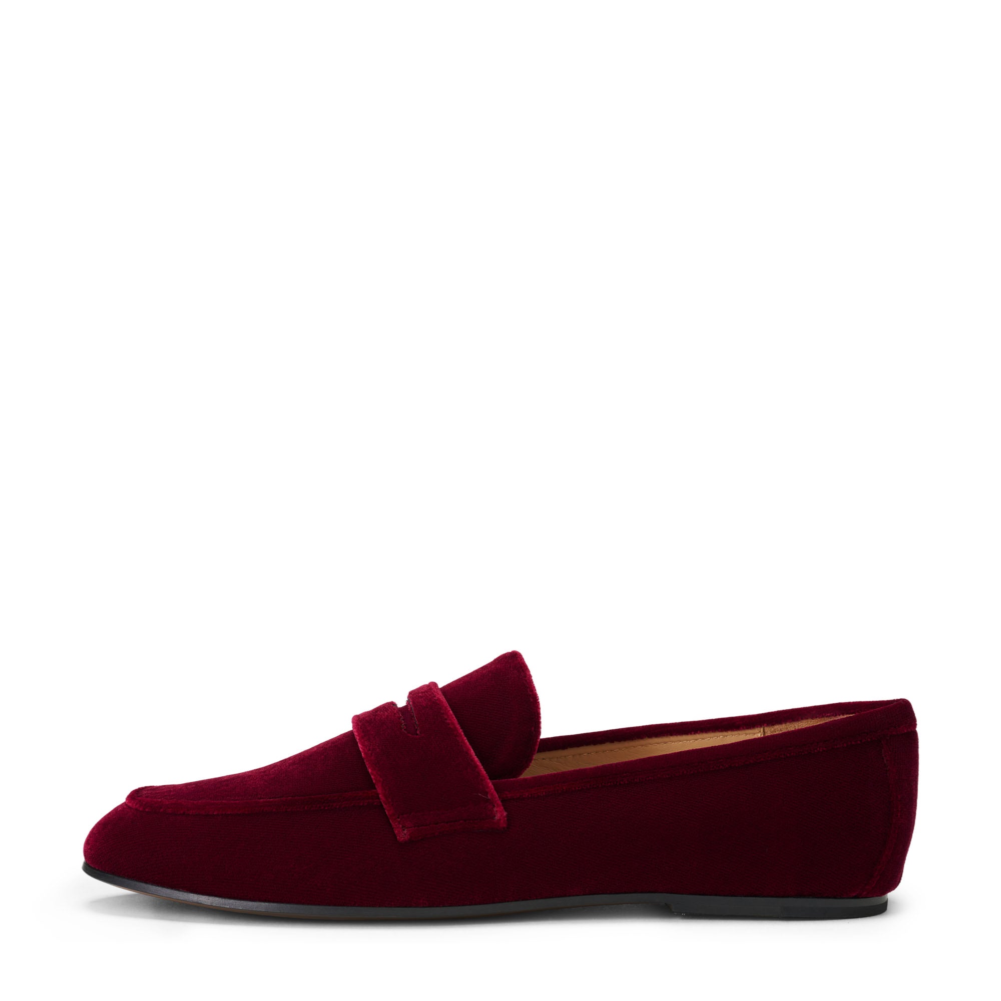 Farley Velvet Red Loafers