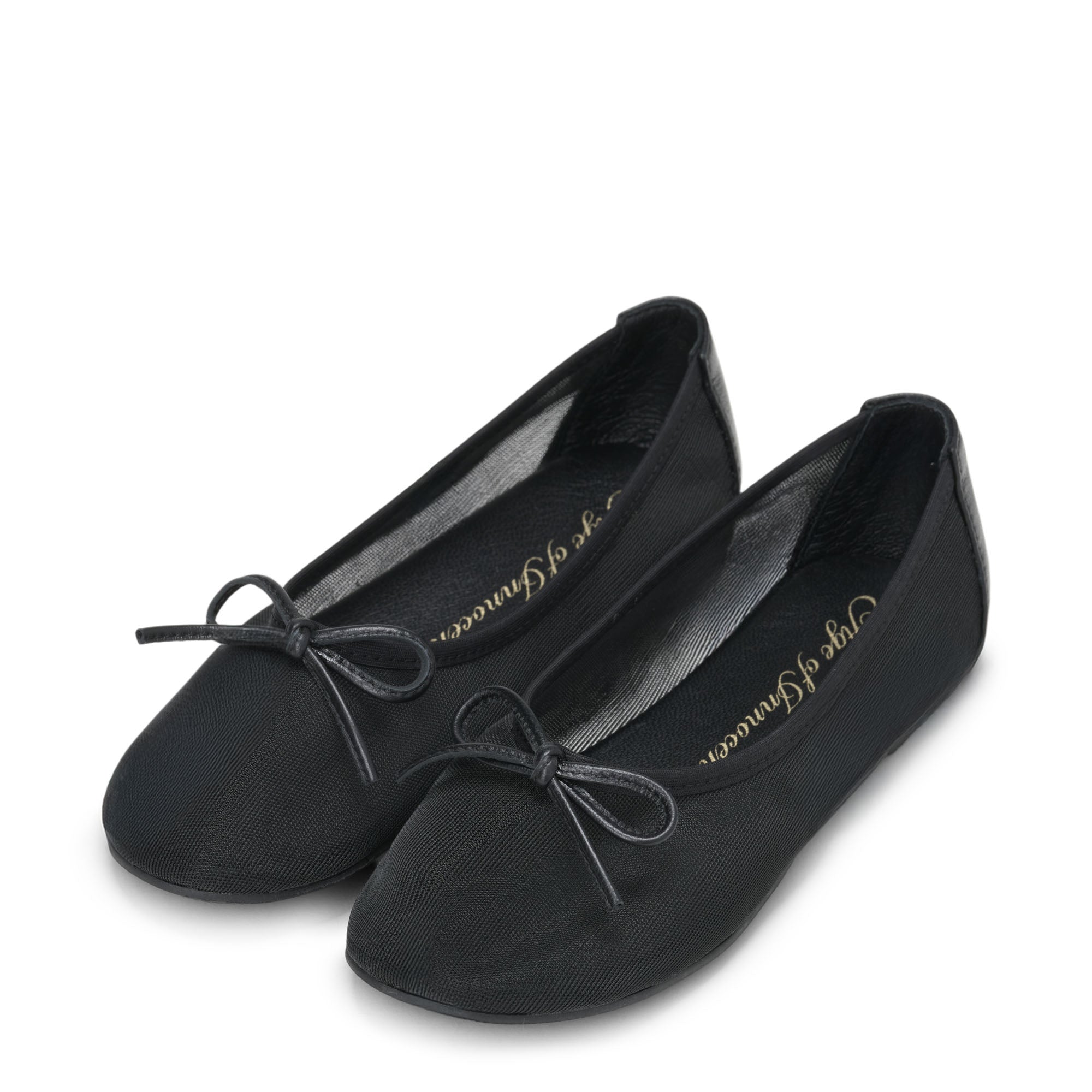Laurie Black Flats Shoes Age of Innocence