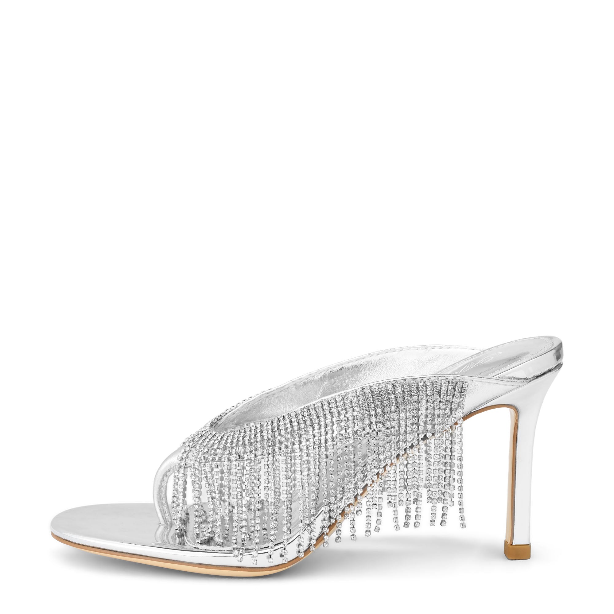 Vivara Silver Mules Shoes Age of Innocence Women