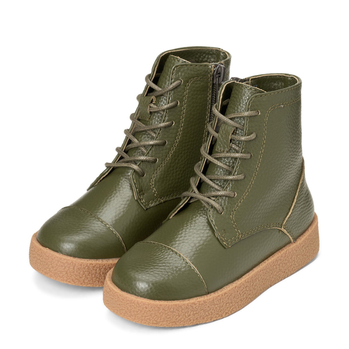 Neo Leather Khaki Boots Boots GENTS by Age of Innocence