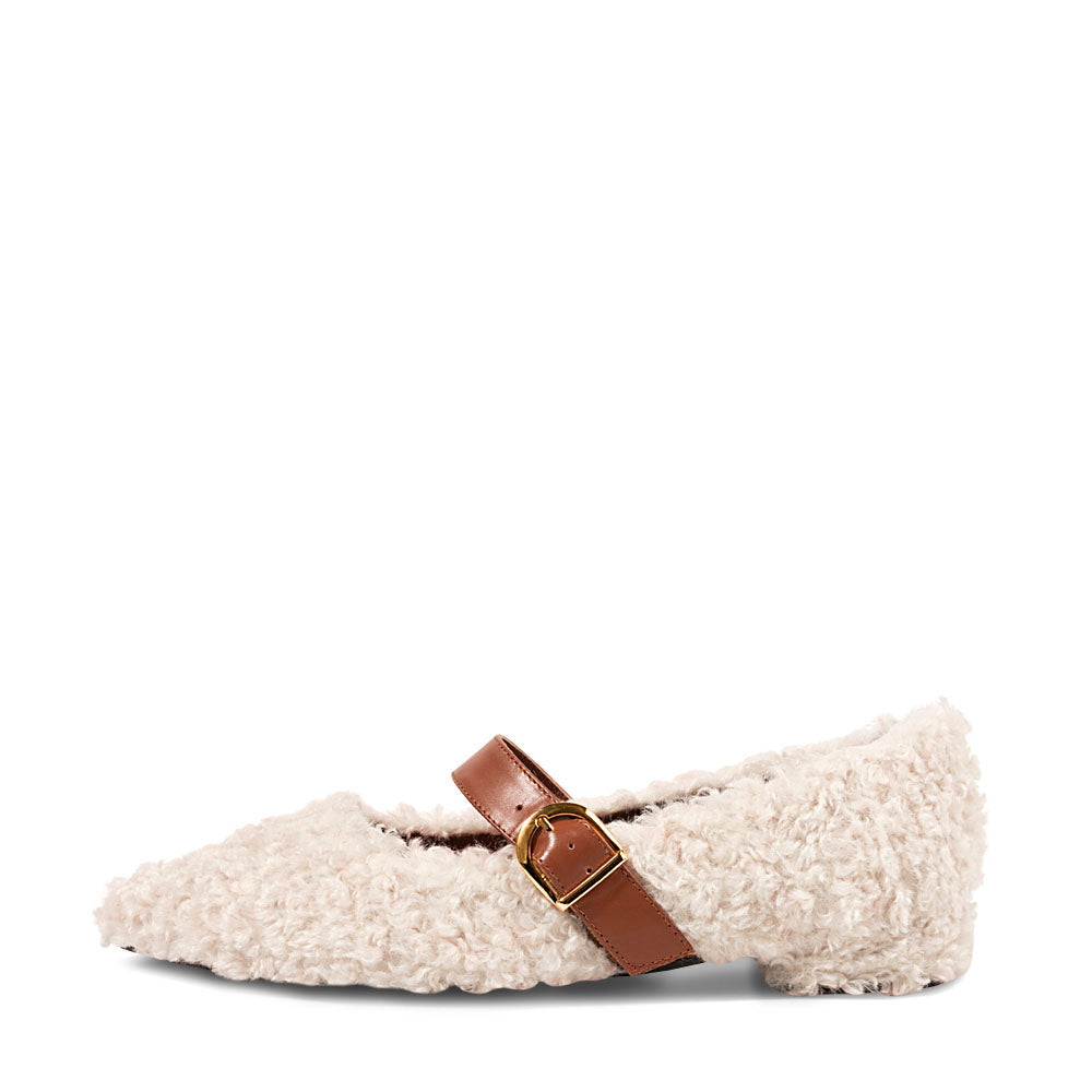 Buffy 2.0 White/Camel Shoes Shoes Age of Innocence Women