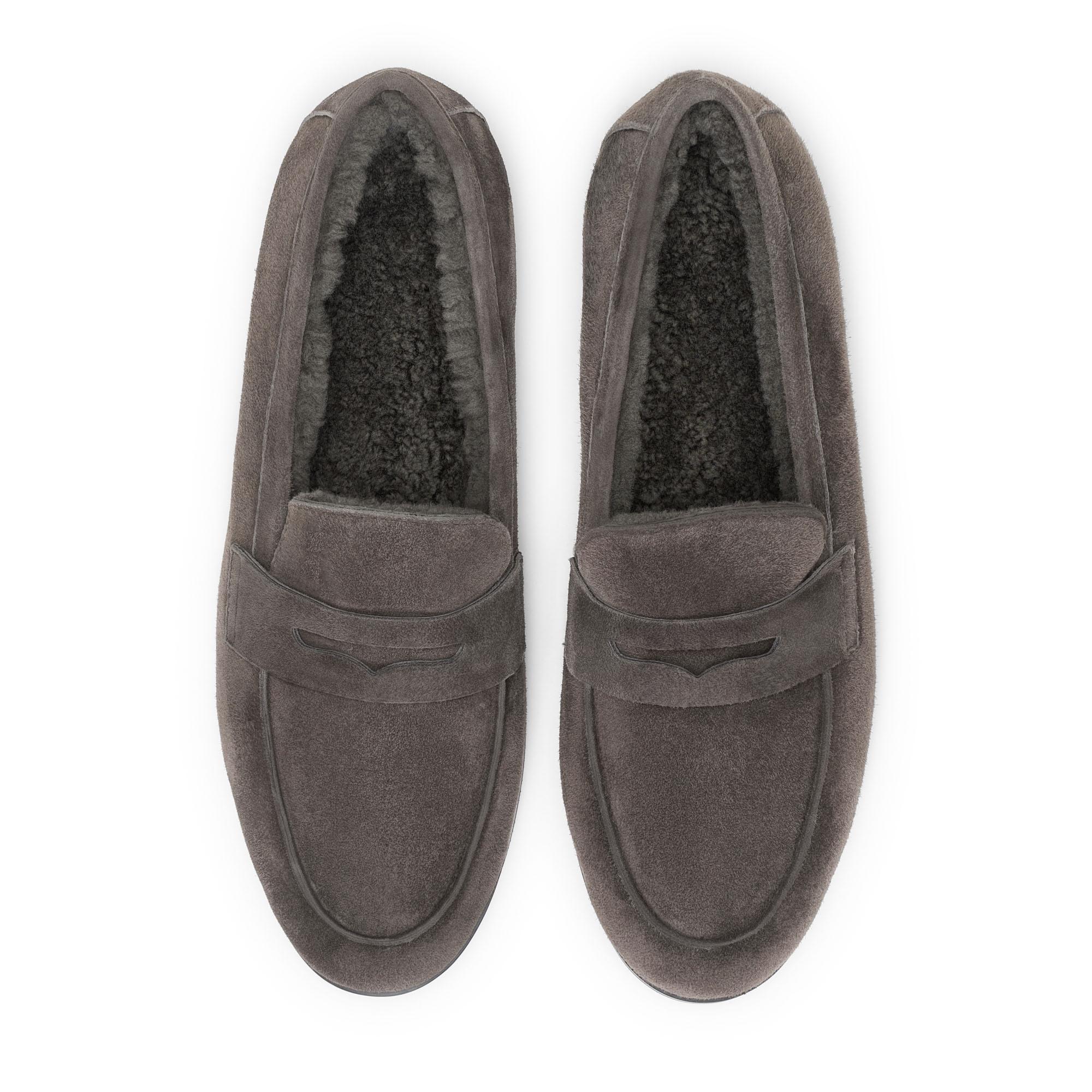 Farley Winter Dark Grey Loafers