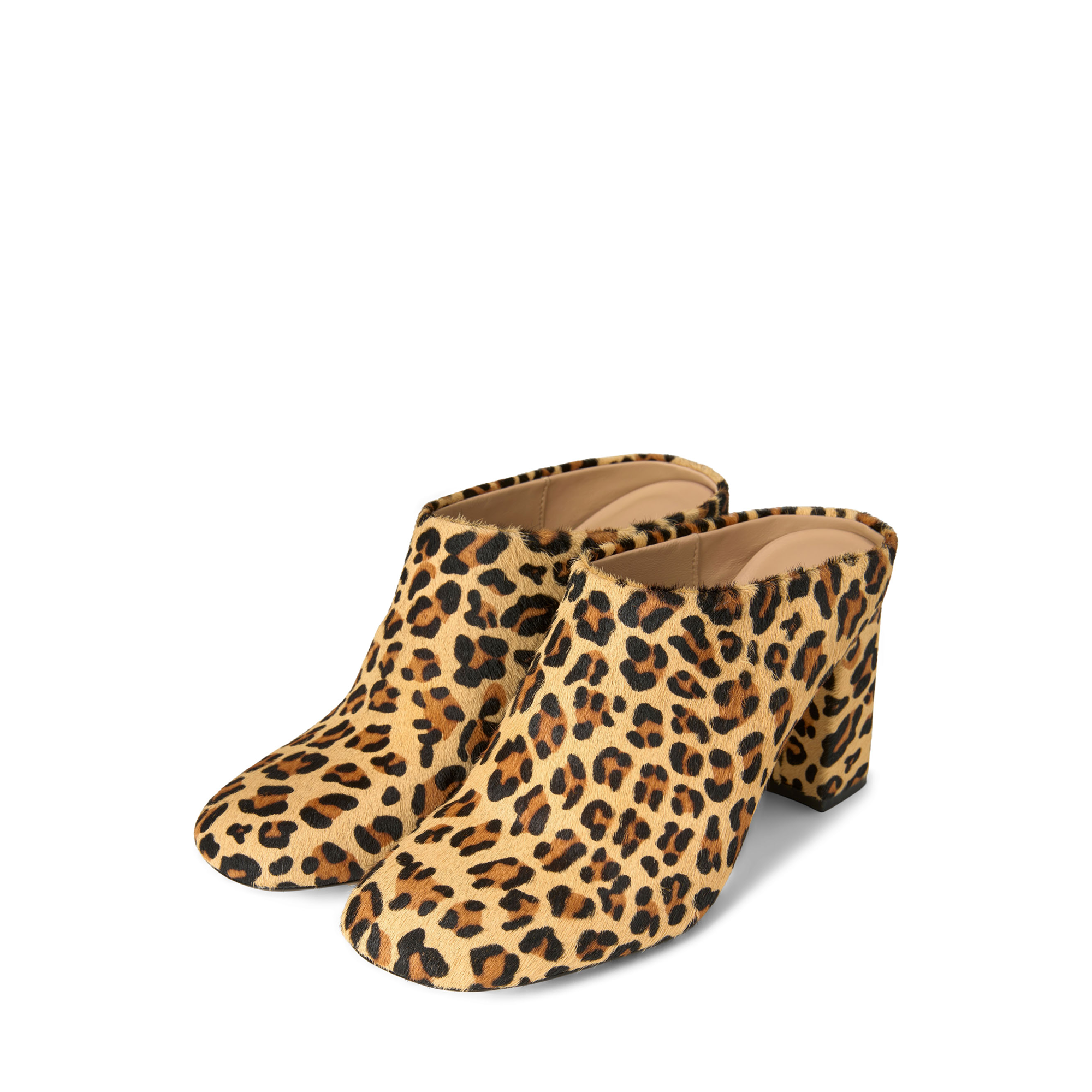 Tasha Animal Print Shoes Mules Age of Innocence Women