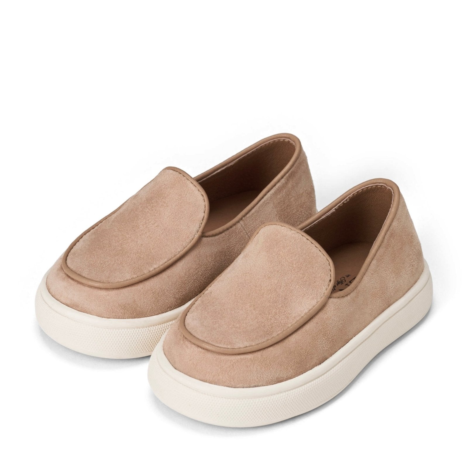 designer Albie Beige Loafers for girls by GENTS by Age of Innocence