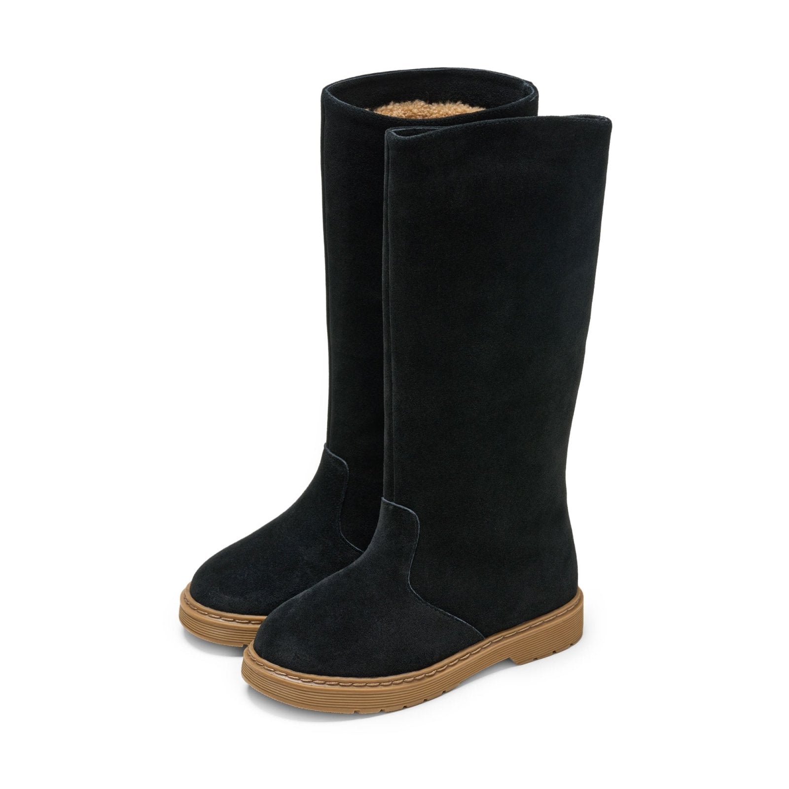 designer Aletta Black Boots for girls by Age of Innocence