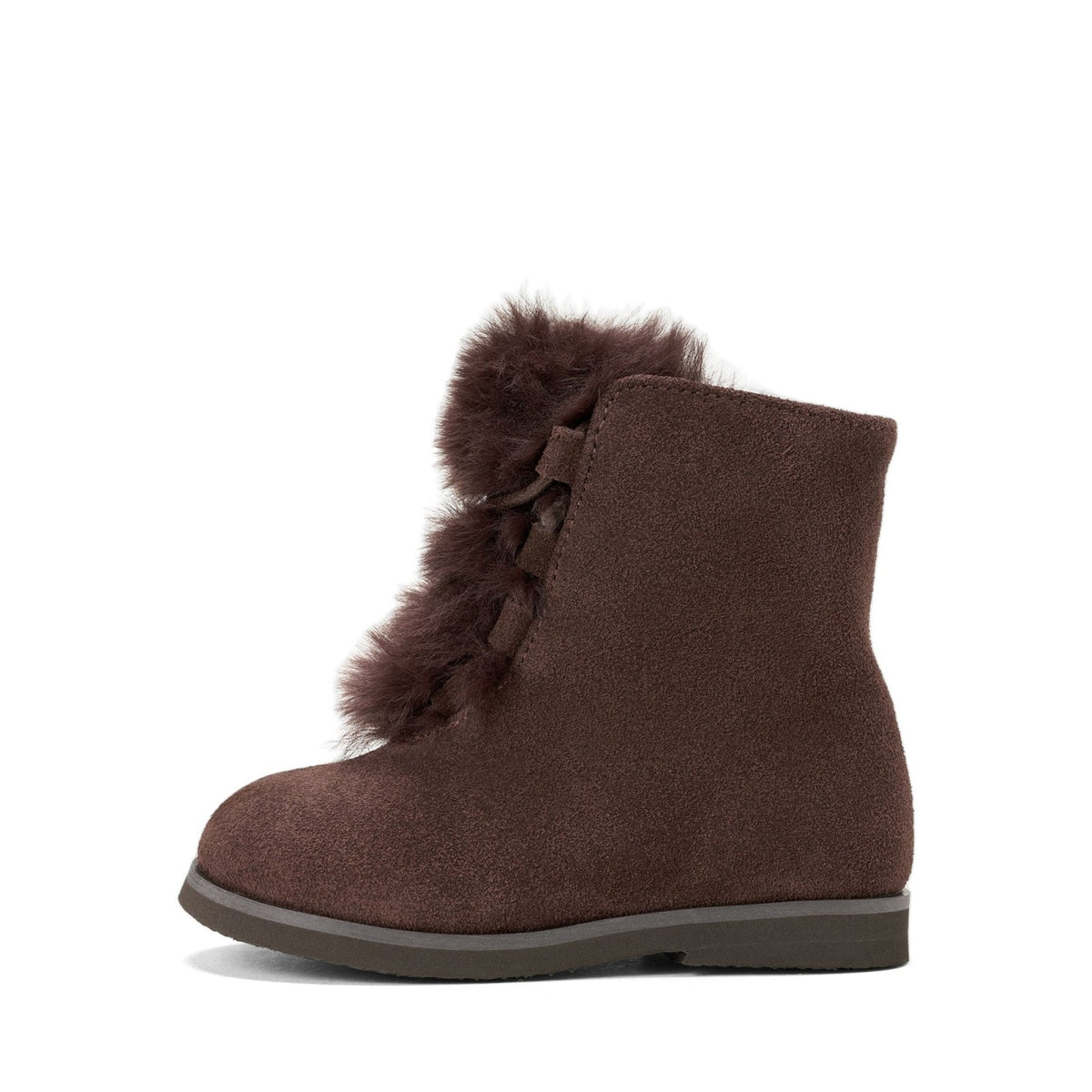 designer Alice Chocolate Boots for girls by Age of Innocence