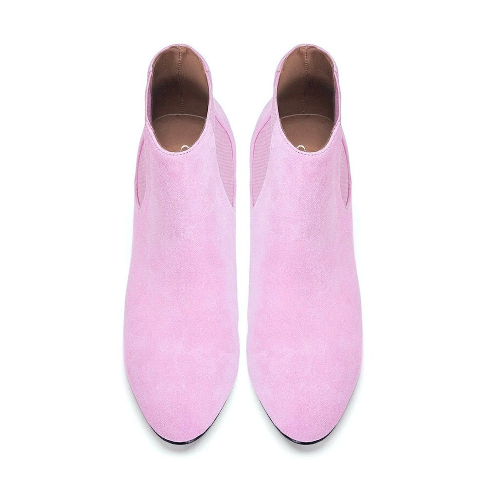 designer Ankle Boots Pink for girls by Age of Innocence Women