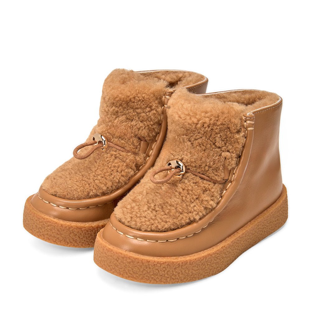 Aspen Leather Camel/Beige Boots Boots Age of Innocence