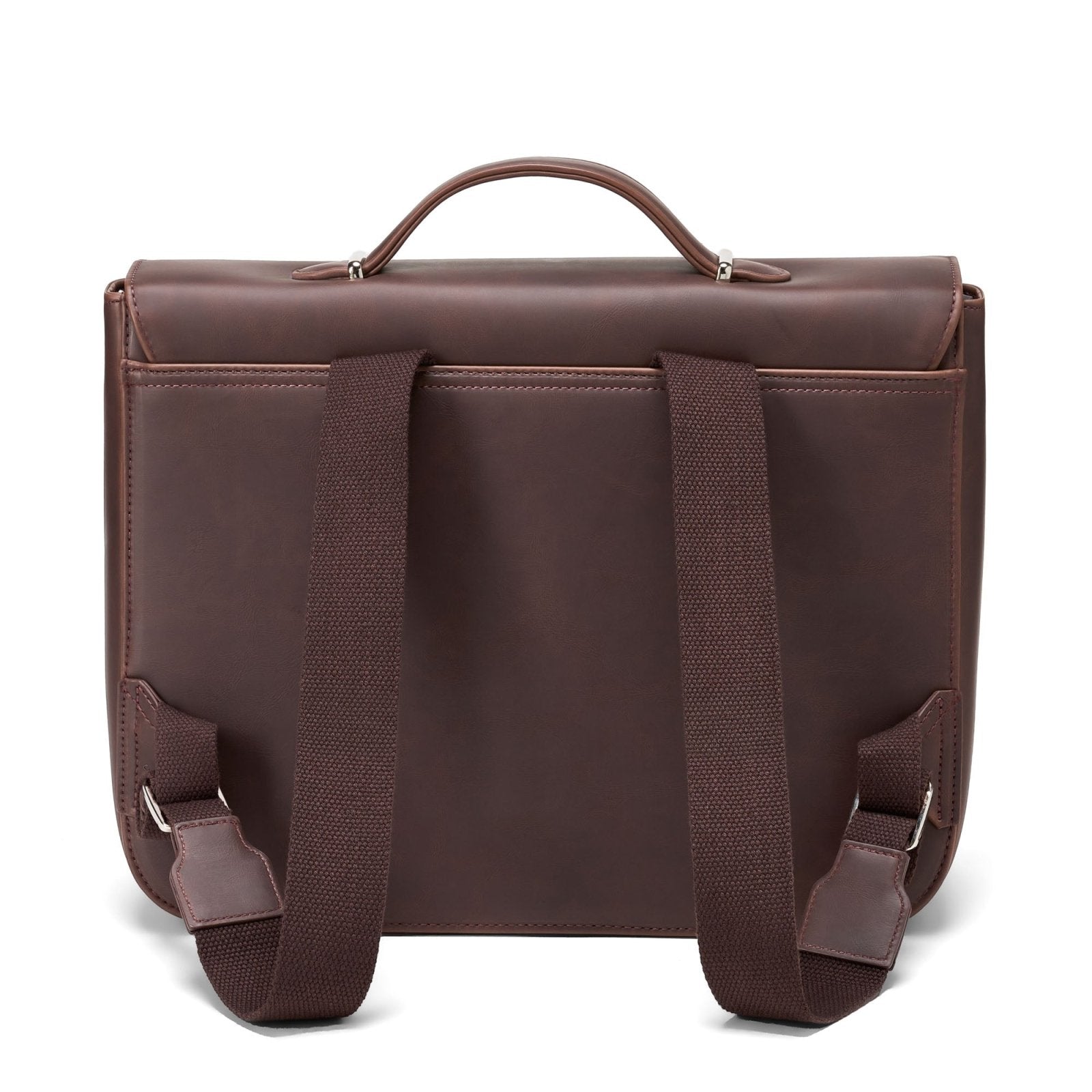 designer Boston PU Brown Schoolbag for girls by Age of Innocence