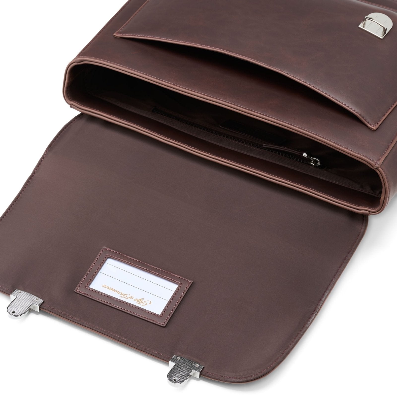 designer Boston PU Brown Schoolbag for girls by Age of Innocence