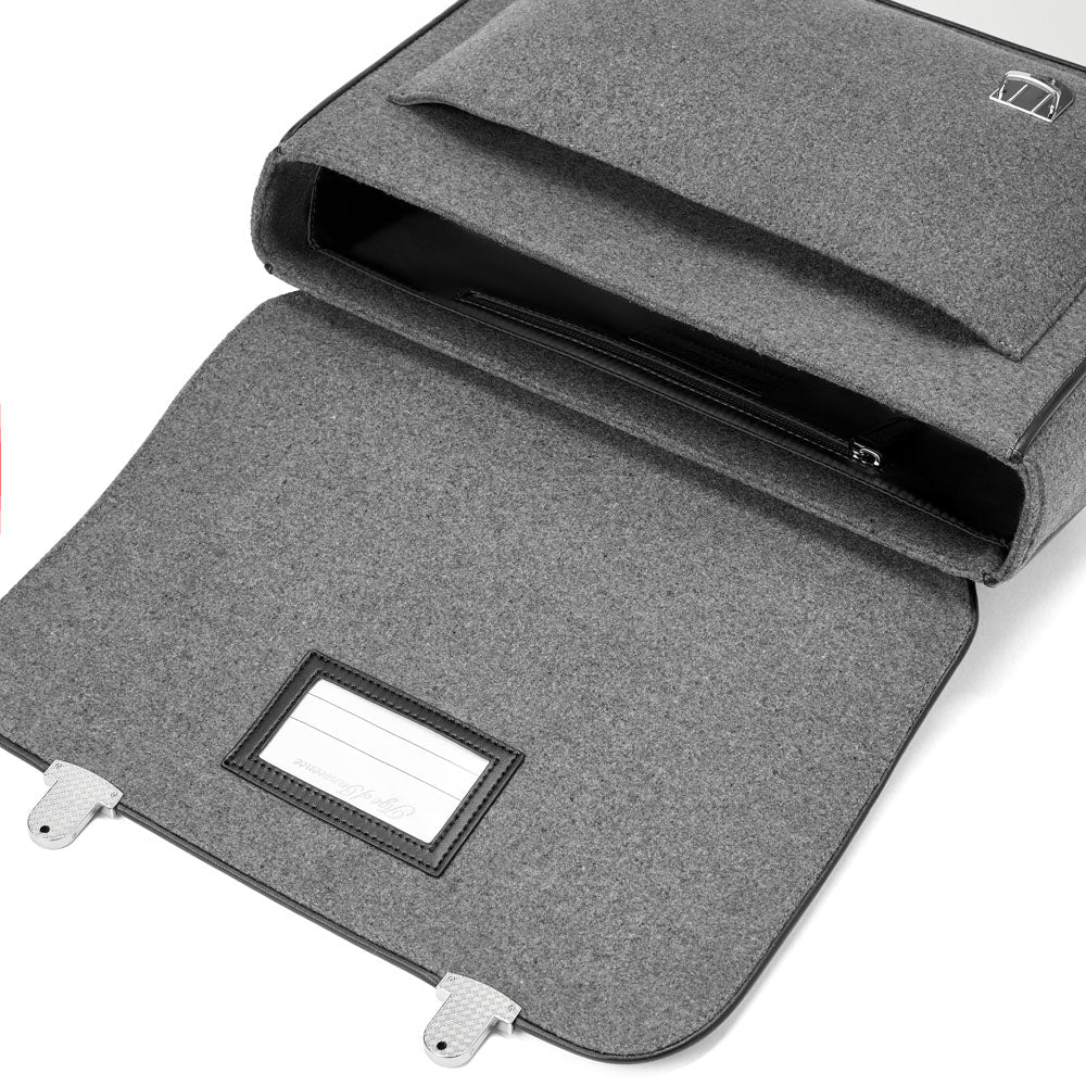 Boston Wool Grey Schoolbag Schoolbag Age of Innocence