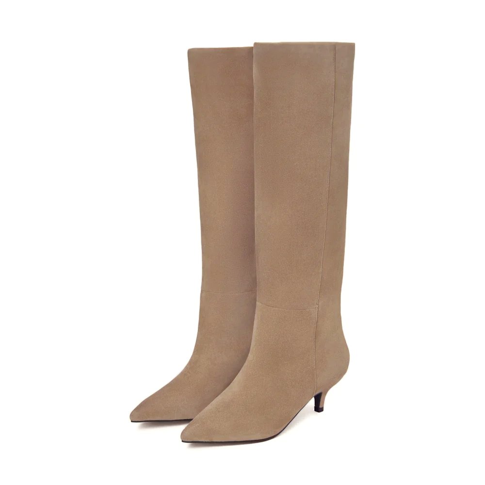 Brigitte Beige Boots Boots Age of Innocence Women