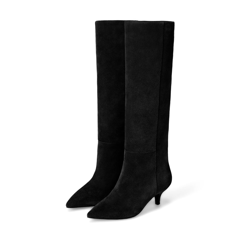 Brigitte Black Boots Boots Age of Innocence Women