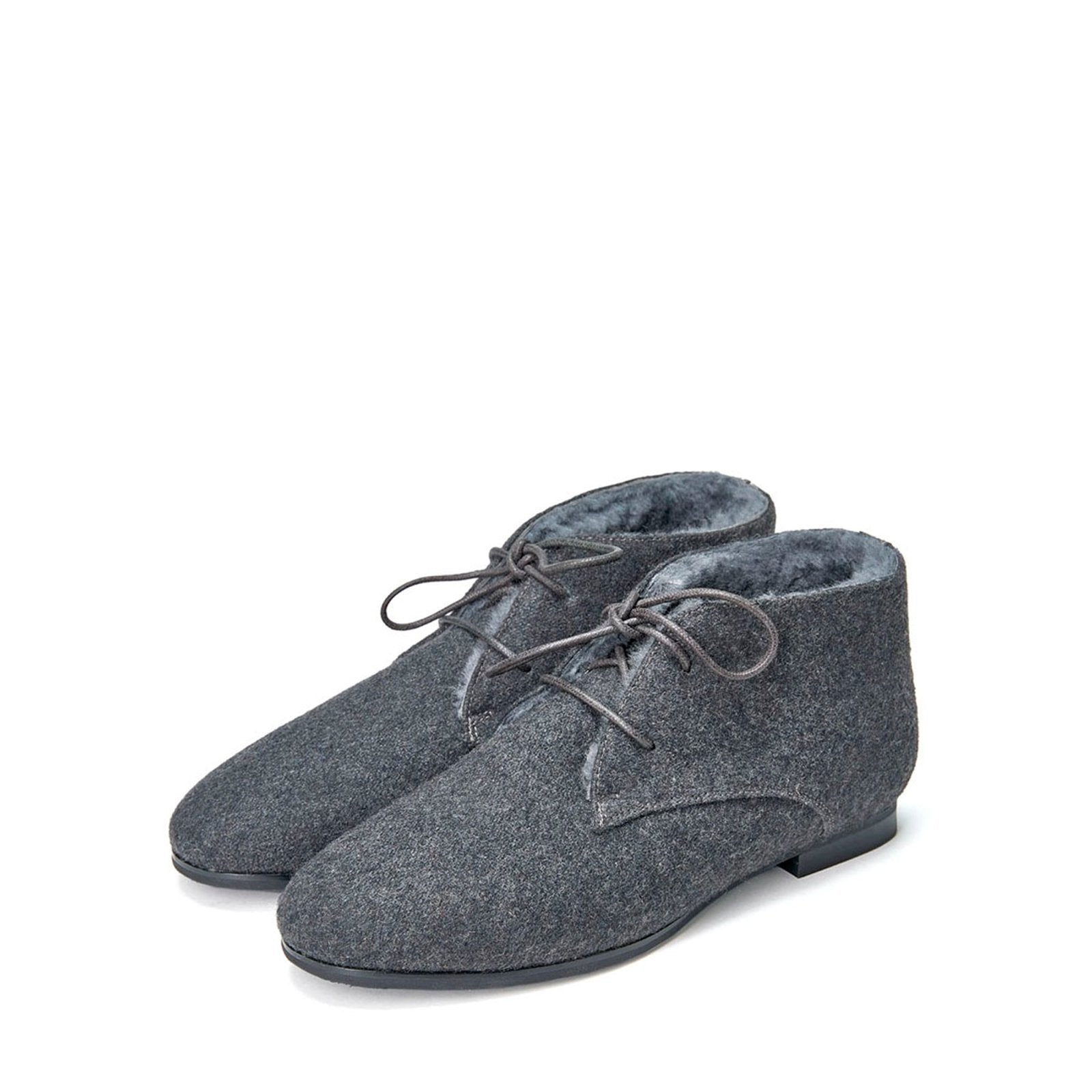 designer Brooke Wool Grey Boots for girls by Age of Innocence Women