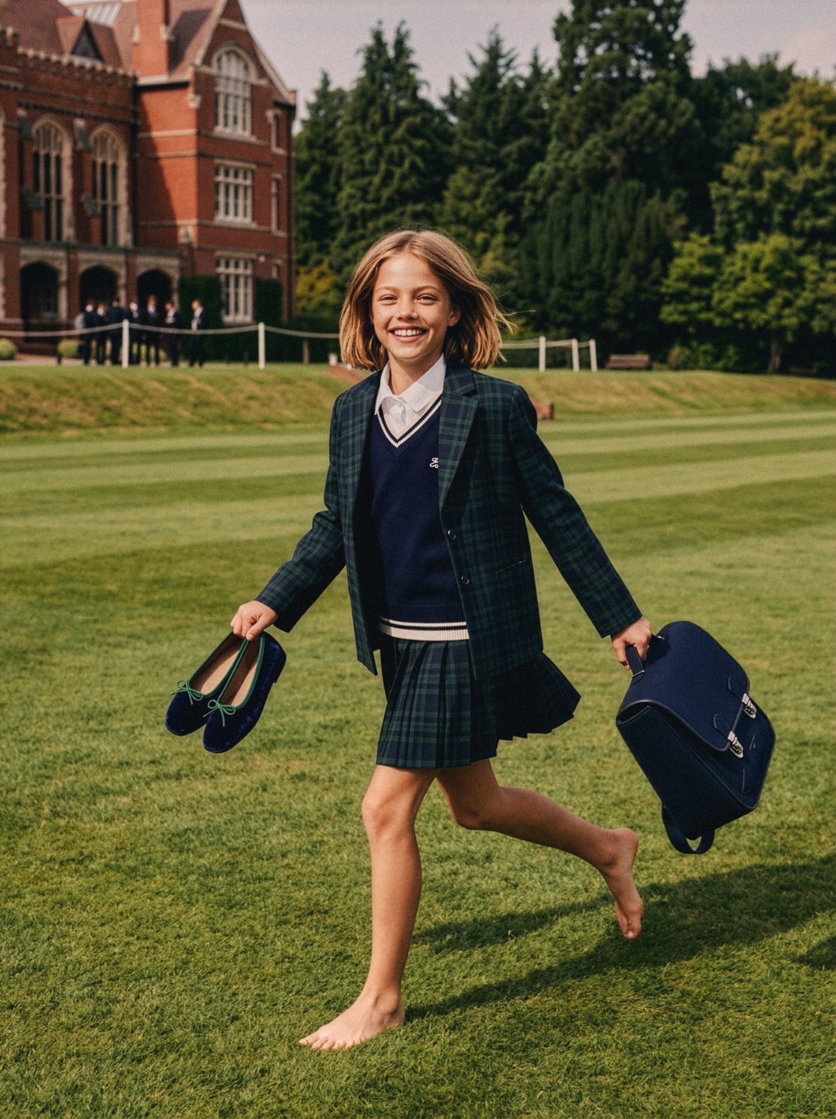Carmen Navy/Green Shoes Shoes Age of Innocence