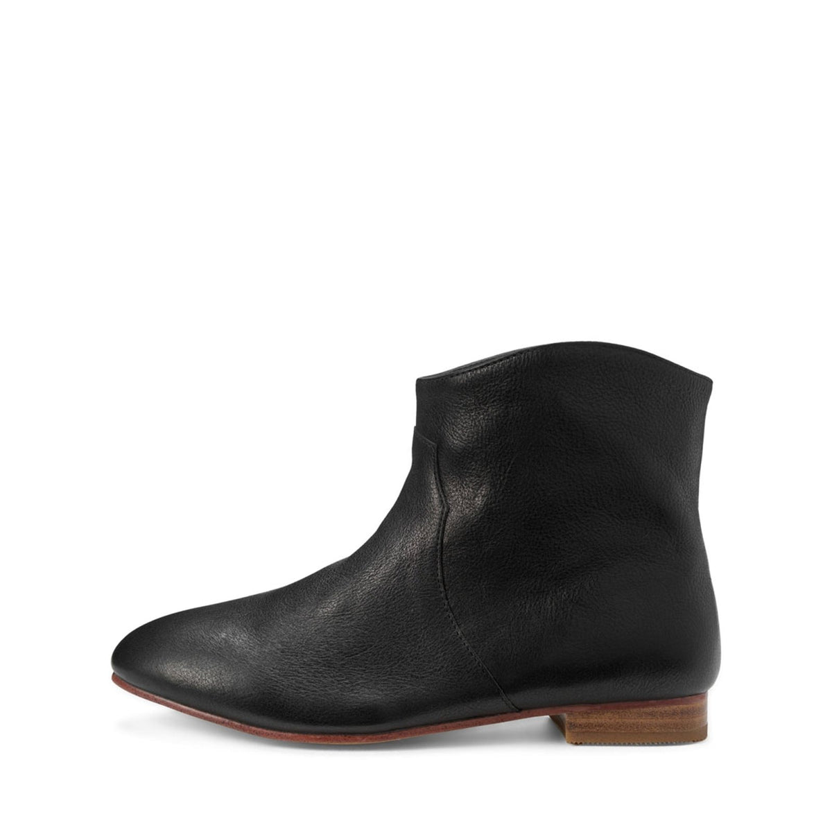 designer Cassie Leather Black Boots for girls by Age of Innocence