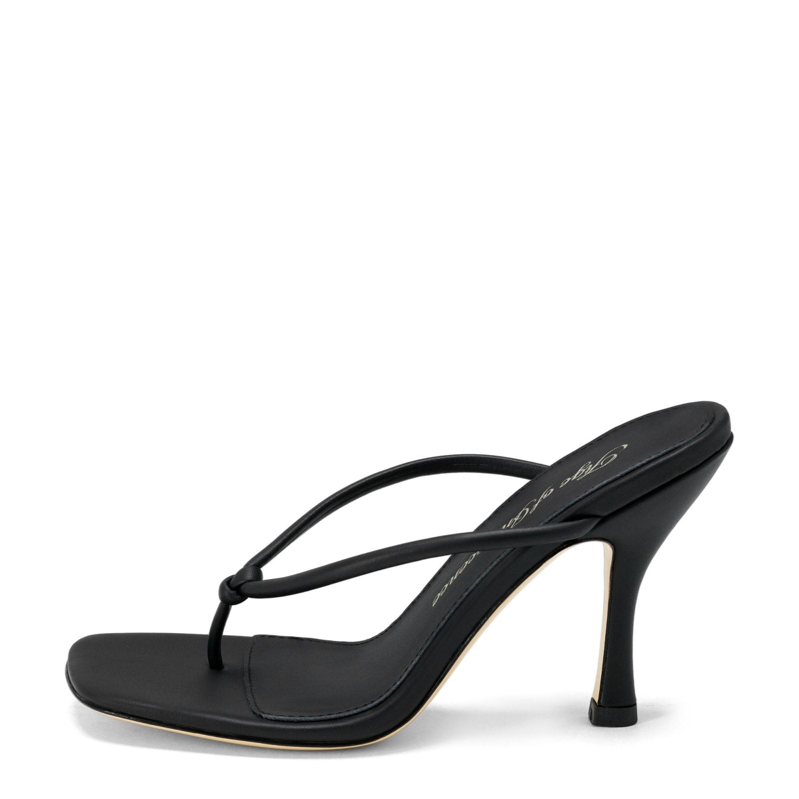 Cecile Black Sandals Shoes Age of Innocence Women