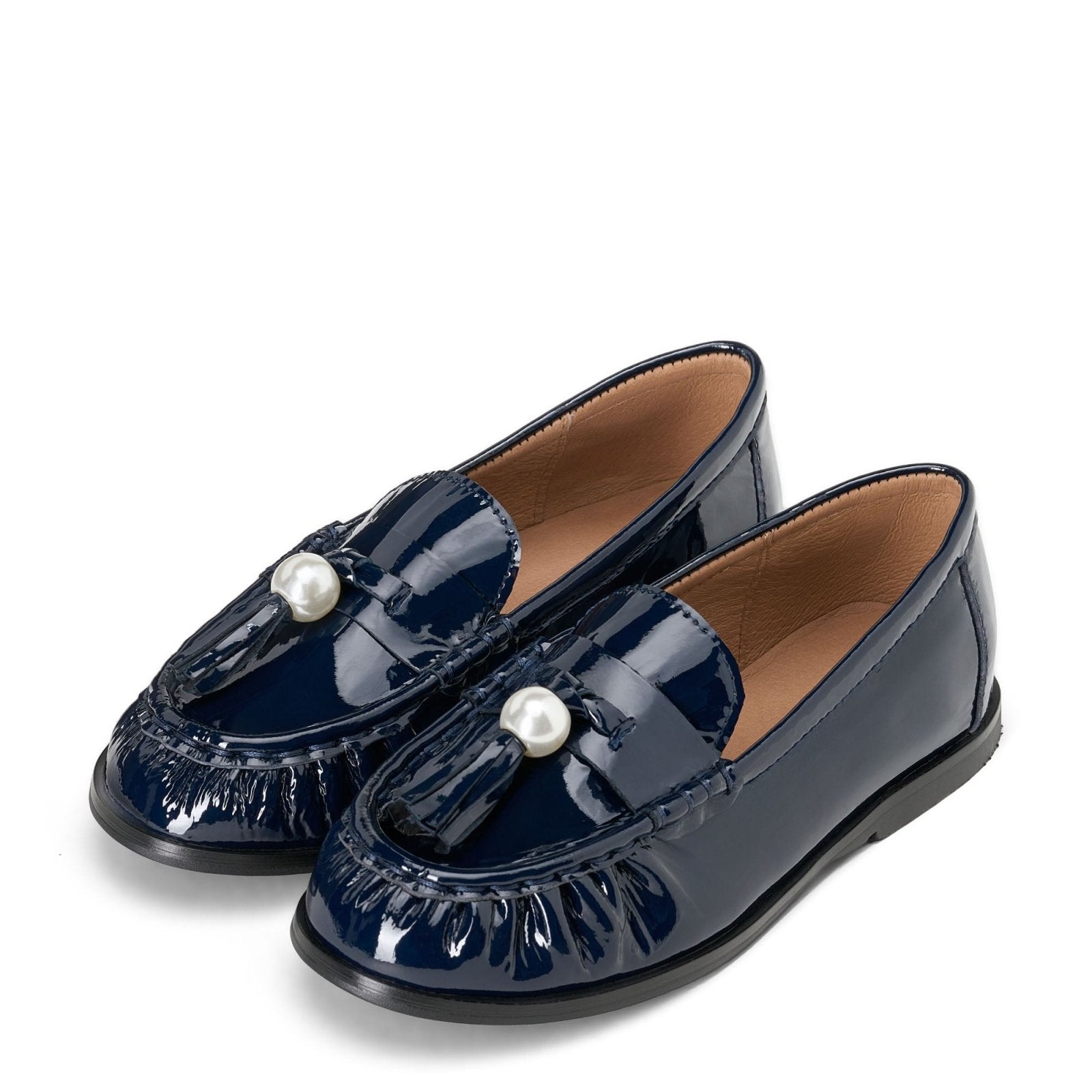 designer Cecily Navy Shoes for girls by Age of Innocence