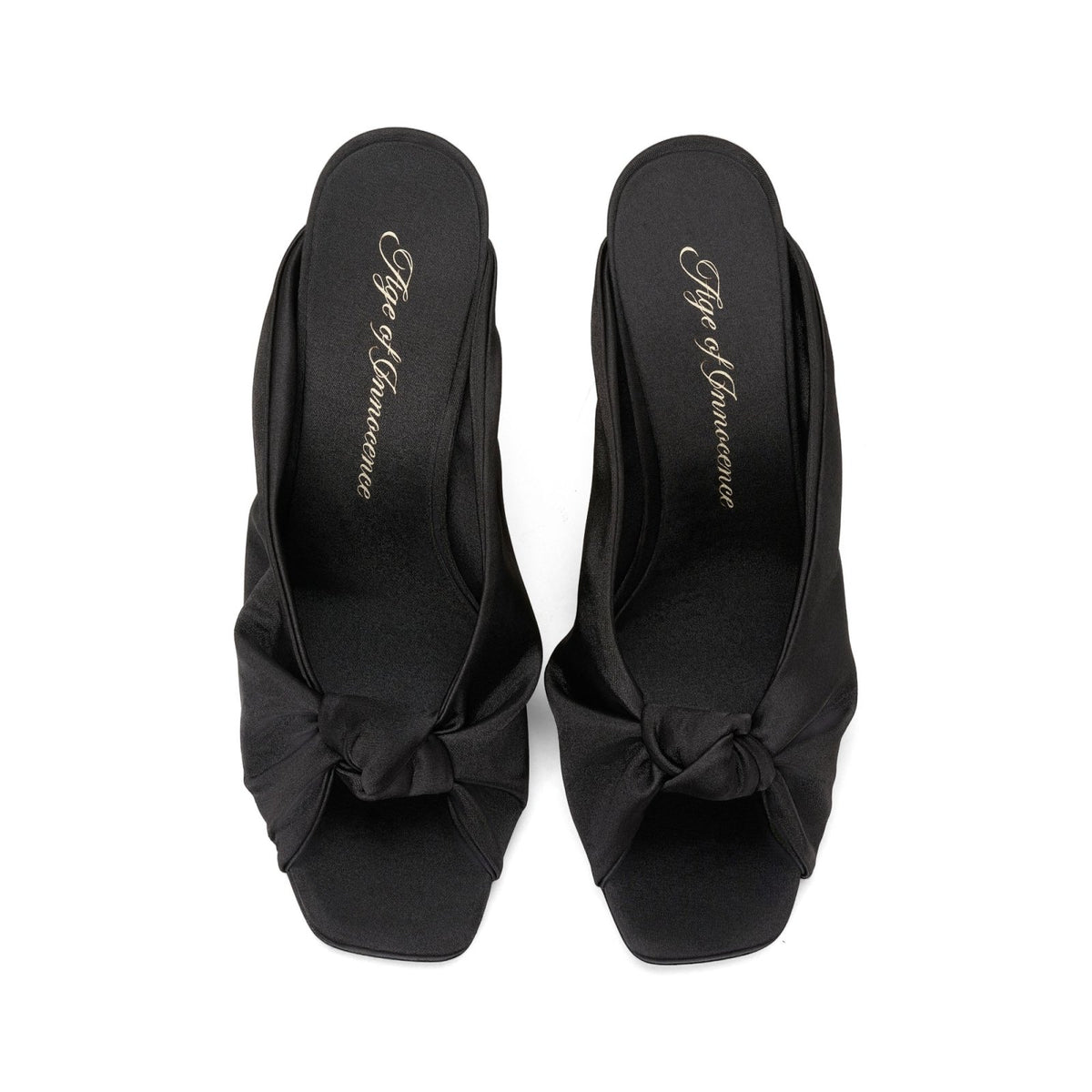 Cindy Black Mules Mules Age of Innocence Women