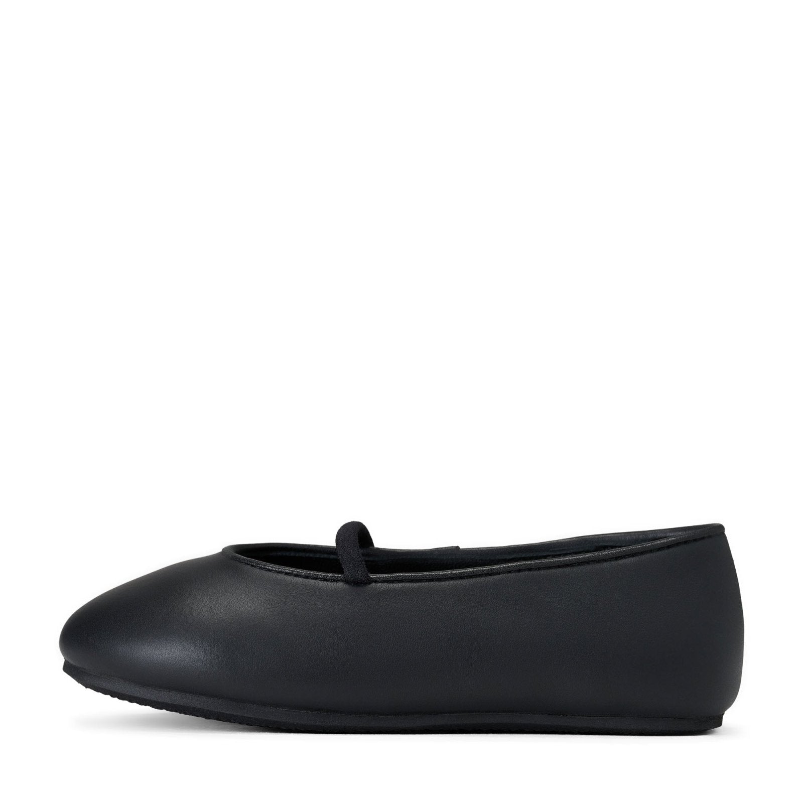 Daphne Black Flats Shoes Age of Innocence