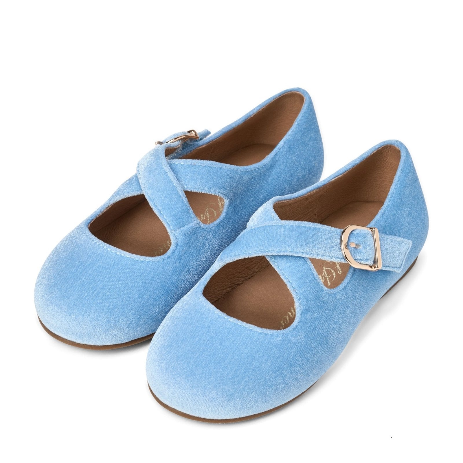 Demi Velvet Blue Shoes Shoes Age of Innocence