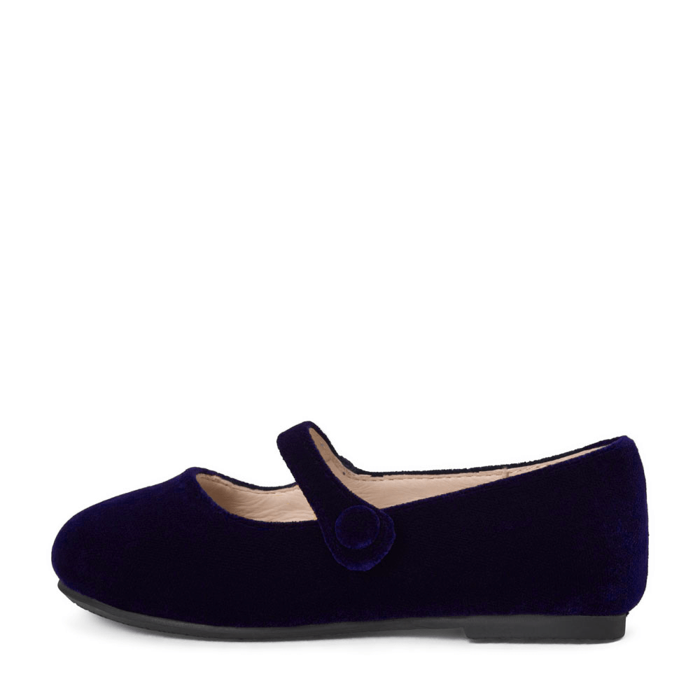 Elin Velvet Navy Shoes Shoes Age of Innocence