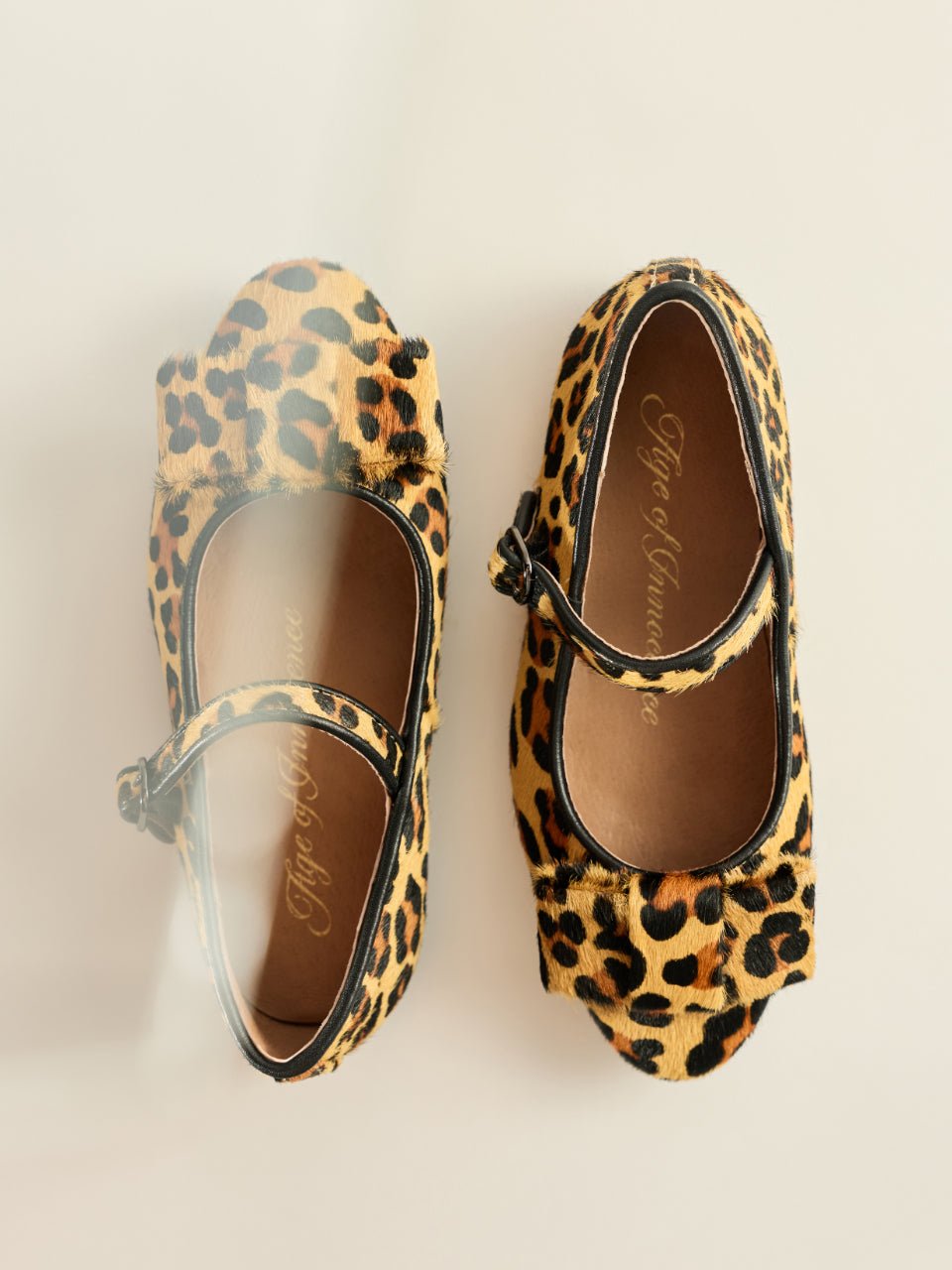 designer Ellen Animal Print Shoes for girls by Age of Innocence