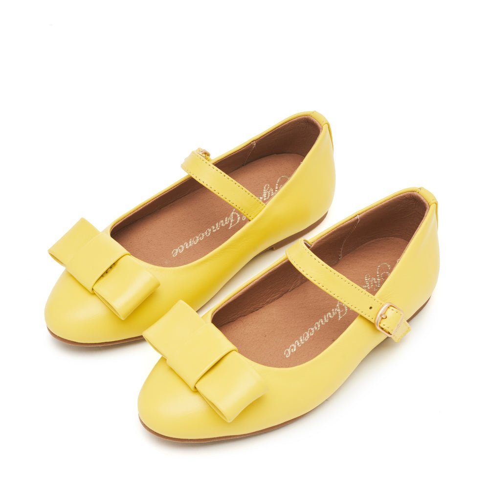 Ellen Leather Yellow Shoes Shoes Age of Innocence