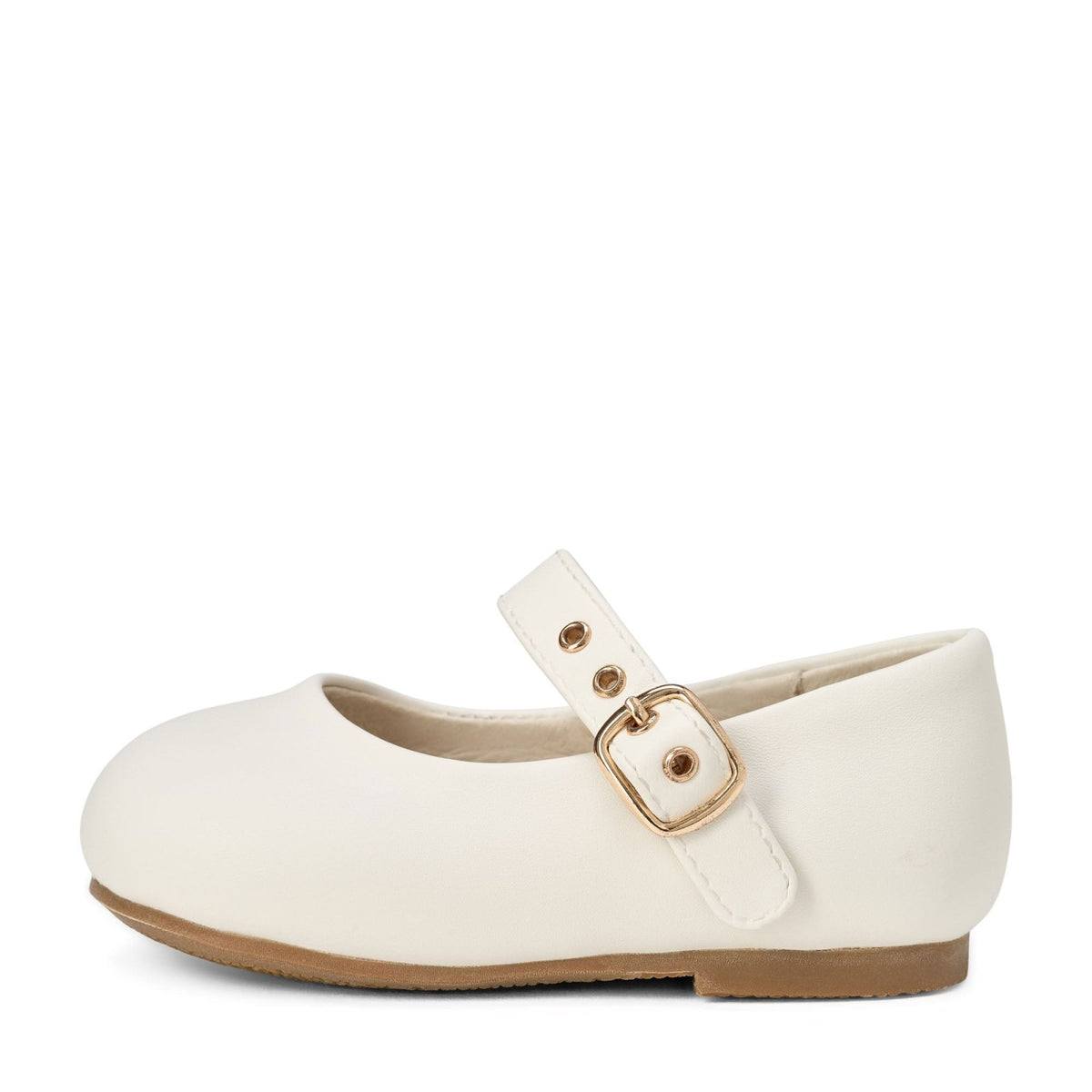 designer Eva Leather White Shoes for girls by Age of Innocence